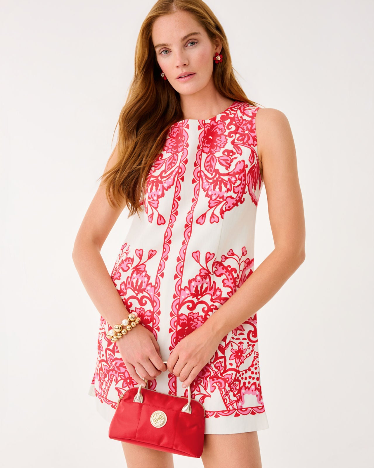 Sadie Shiftt Romper In Coconut Spicy Socialite
