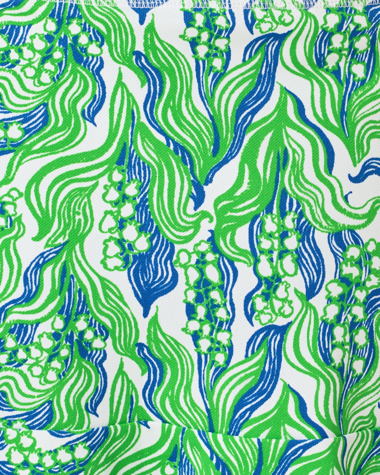 Zadora High Rise Skort UPF 50+ In Putting Green Lilly Of The Valley