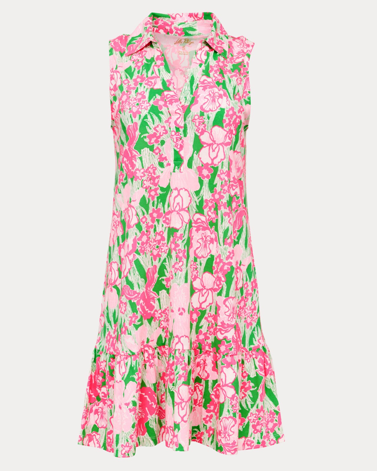 Riegan Dress In Putting Green Hannah