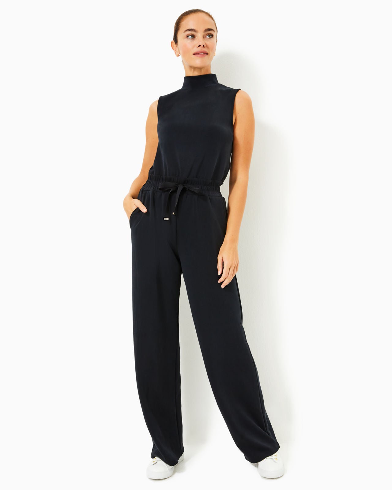 Amore UPF 50+ Jumpsuit In Noir