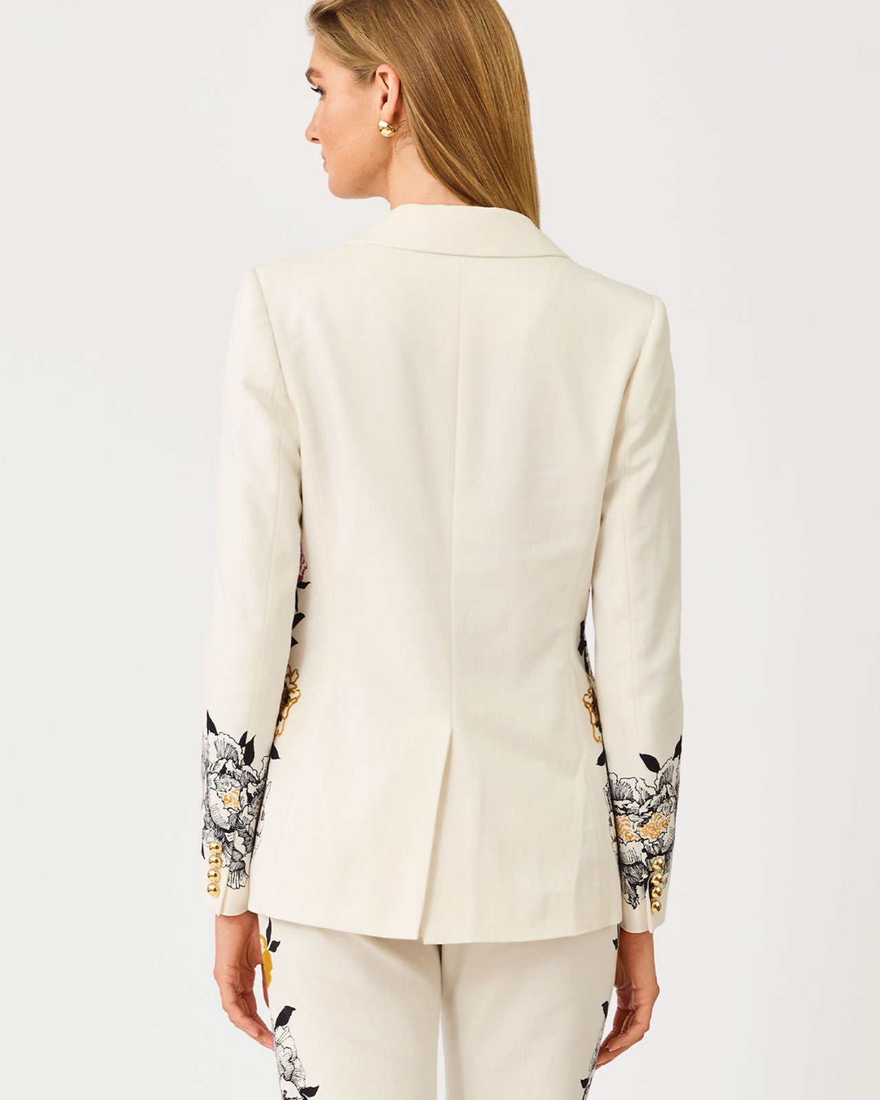 Amryn Blazer In Peony Perfection