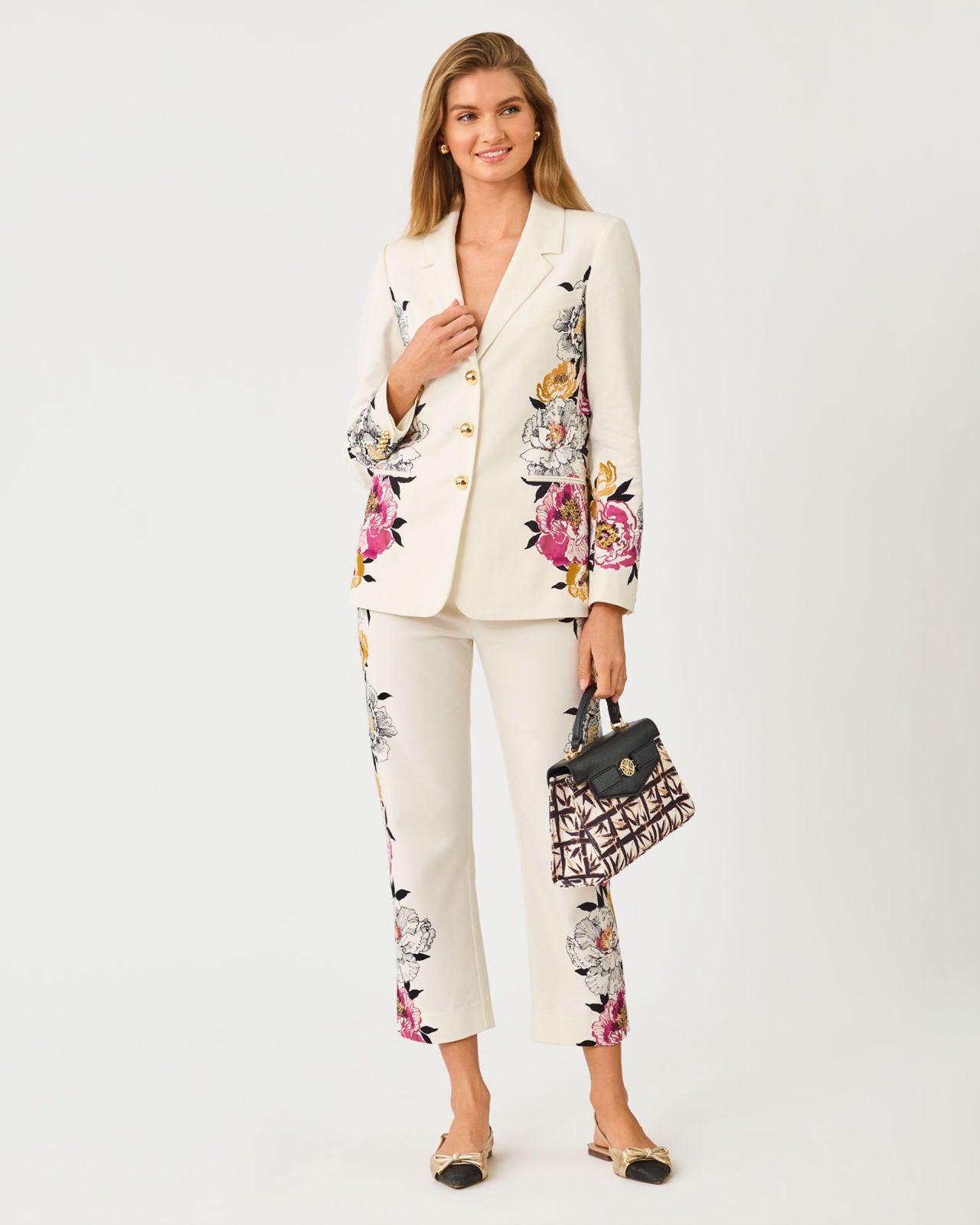 Amryn Blazer In Peony Perfection
