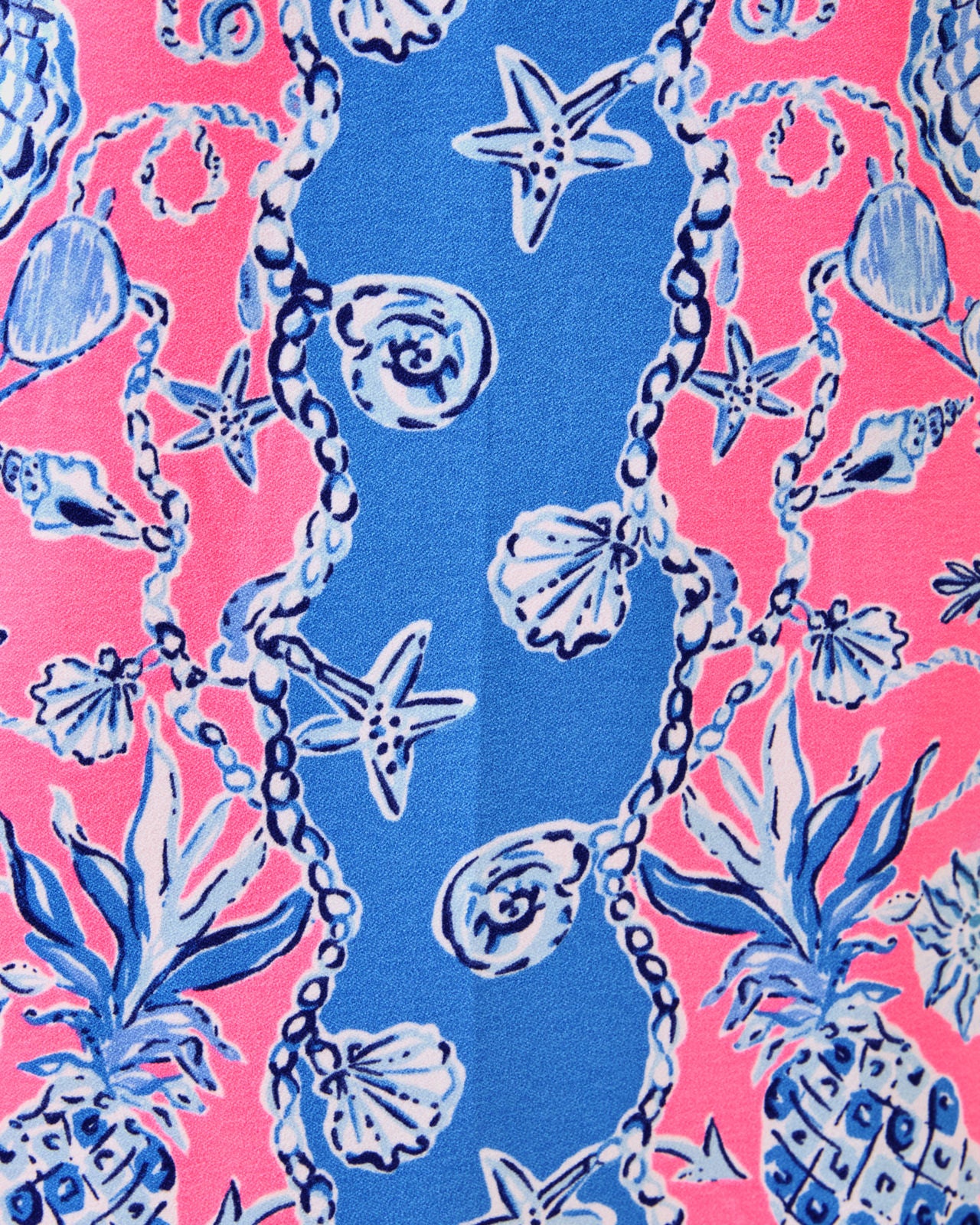 Edita Shift In Rousseau Pink Barefoot Beachcombers Engineered Dress
