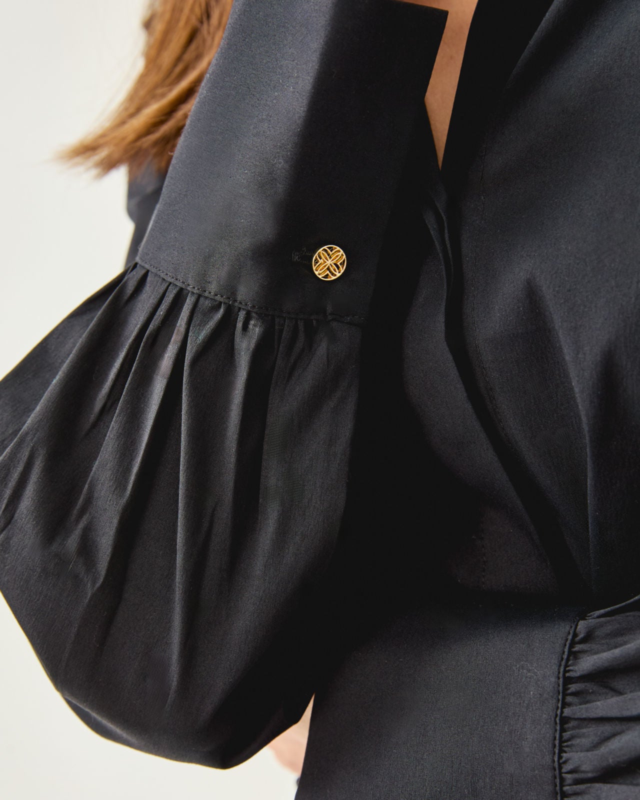The Tie Lilly Shirt In Noir