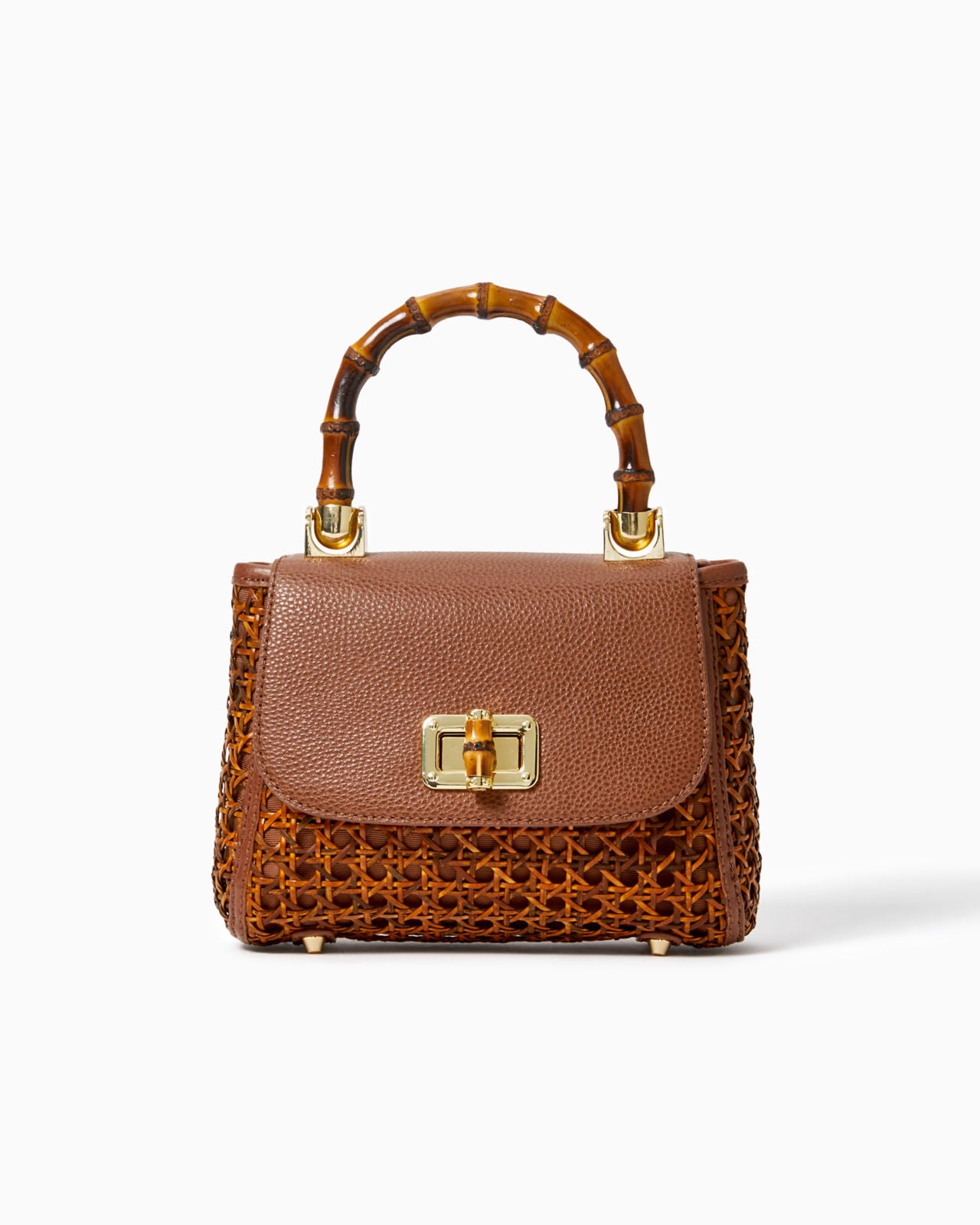 Parton Top Handle Bag In Bungalow Brown