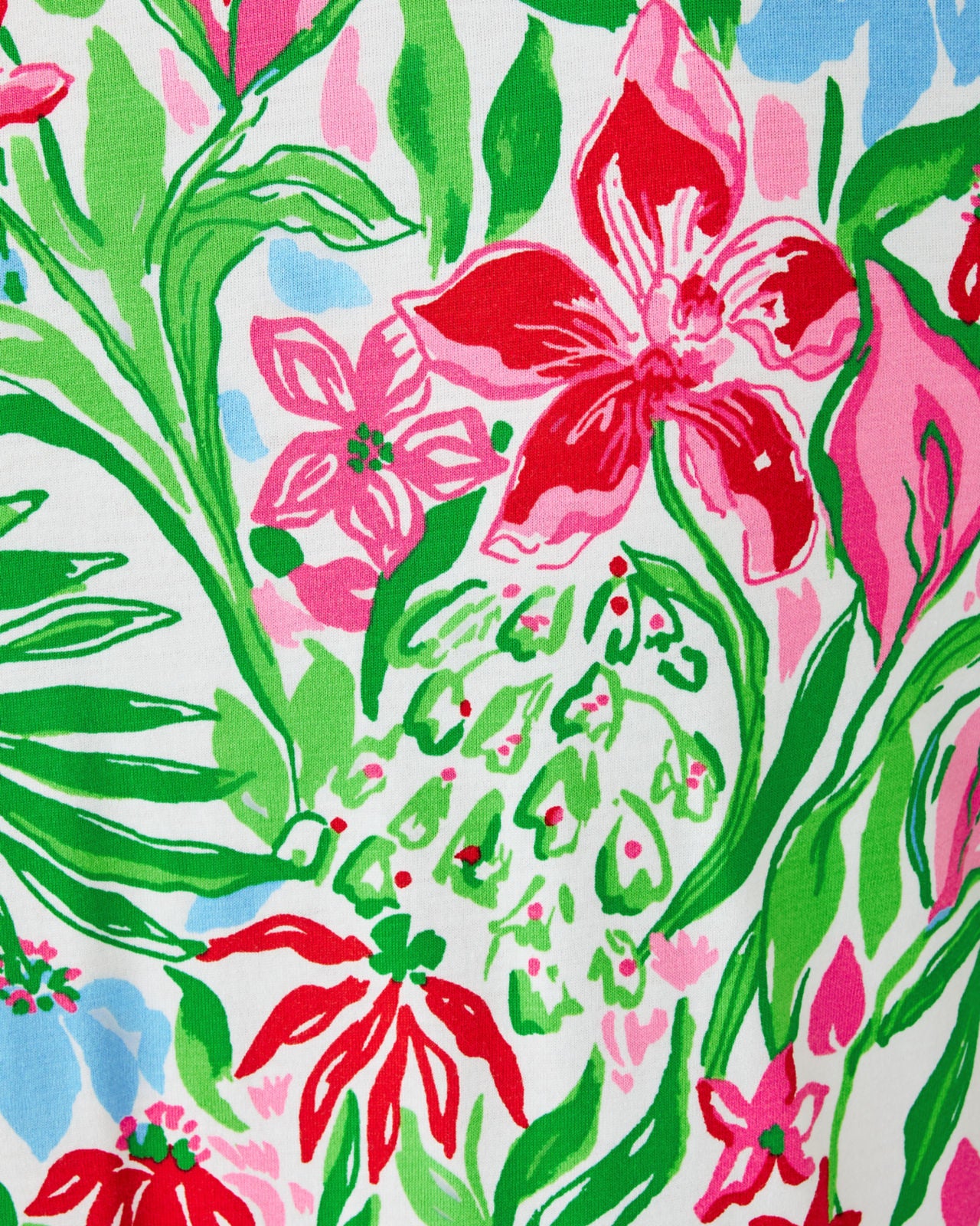 Hayes Dress In Multi Glowing Gardens