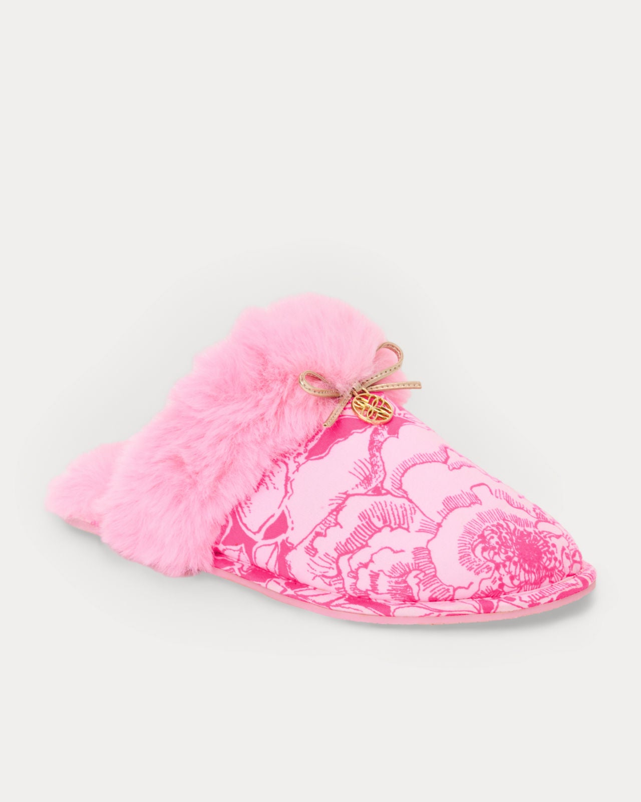 Harte Bow Slipper In A Rose By Any Other Name