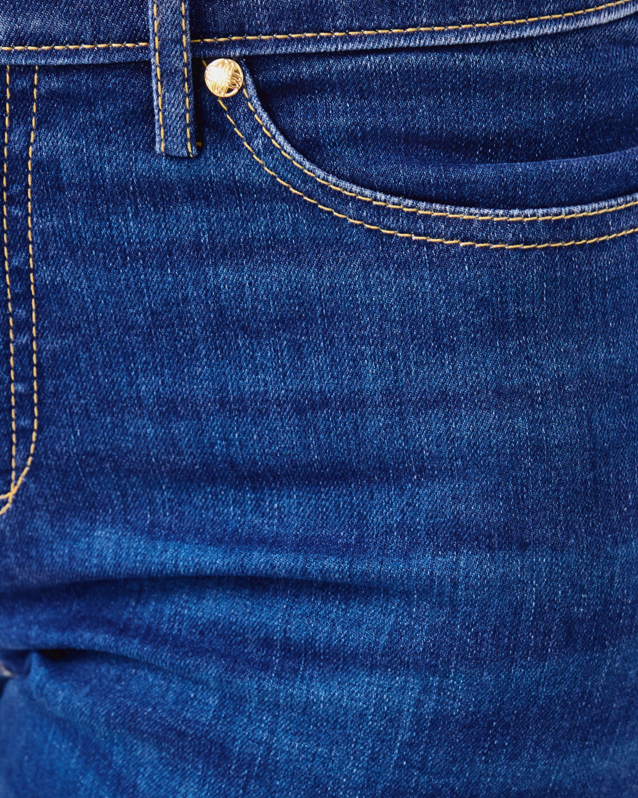 Aniston High Rise Straight Leg Jean in Medium Wash