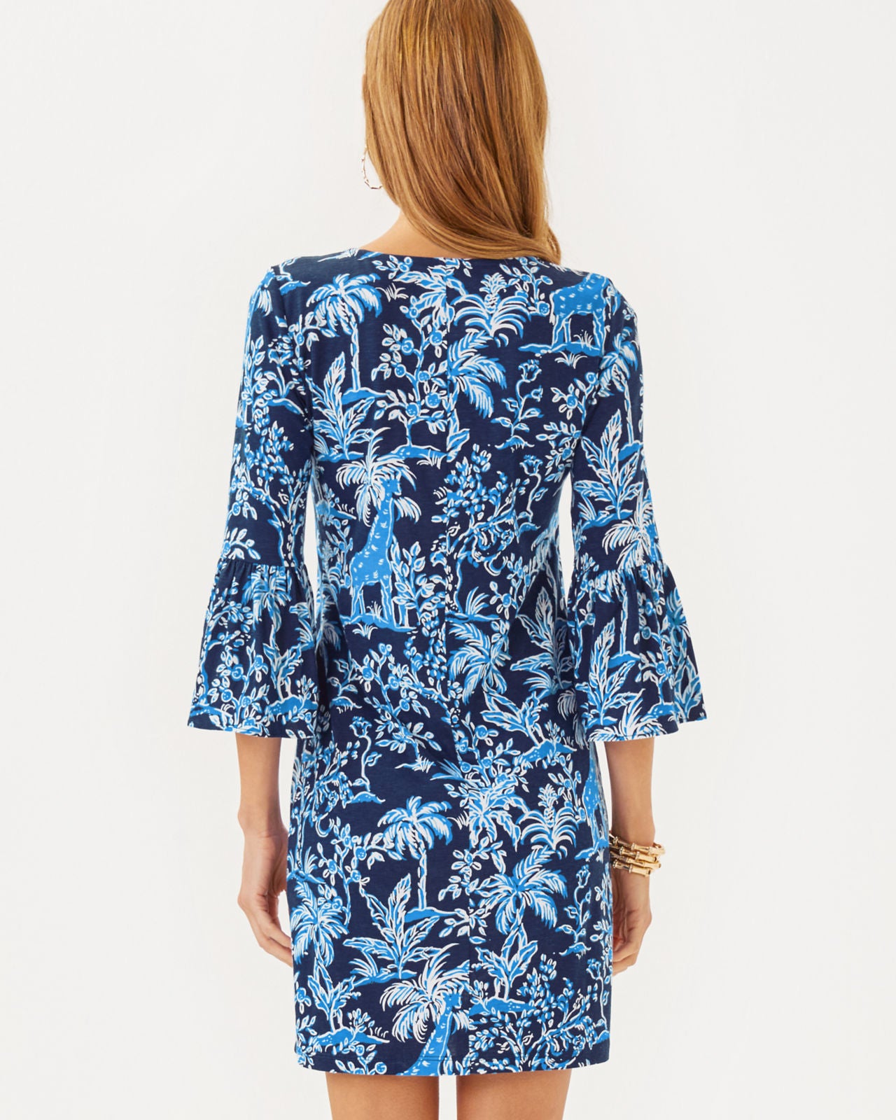 Rozaline Dress in Low Tide Navy Tall Tales