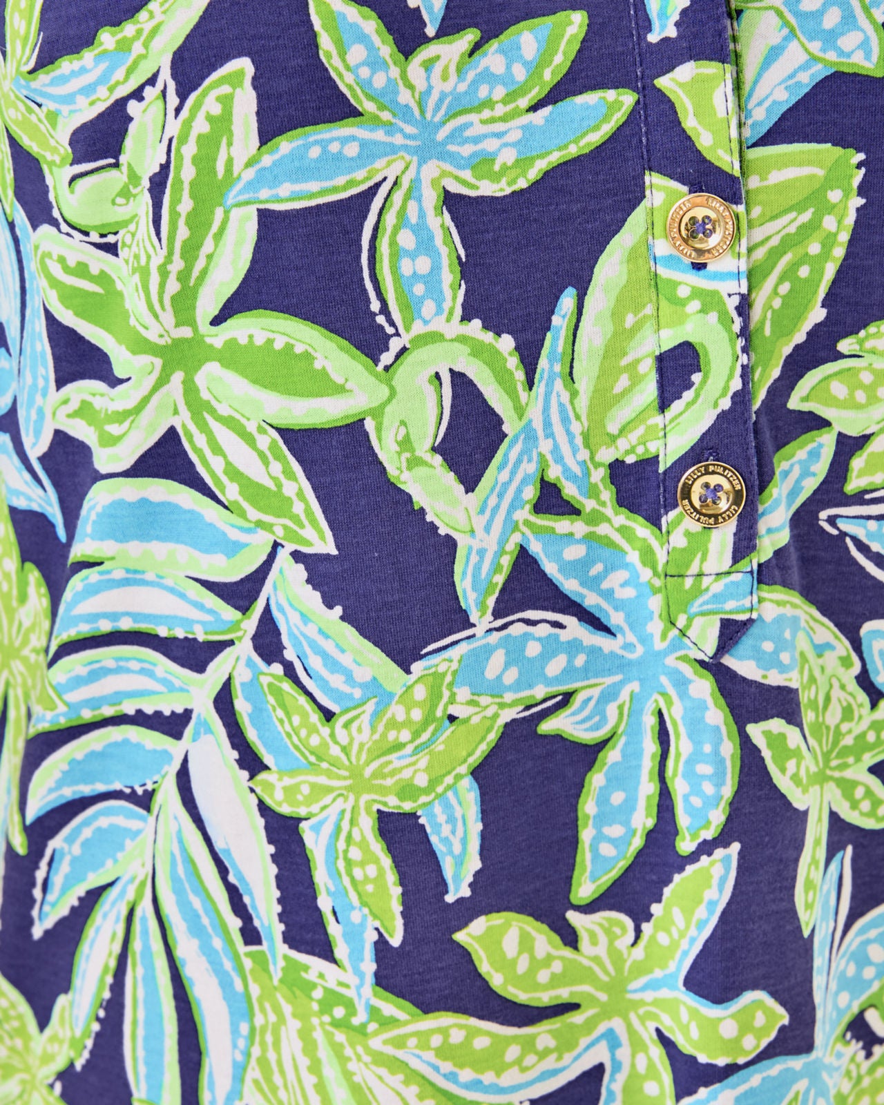 Bingley Dress In Sapphire Pool Tropical Tango