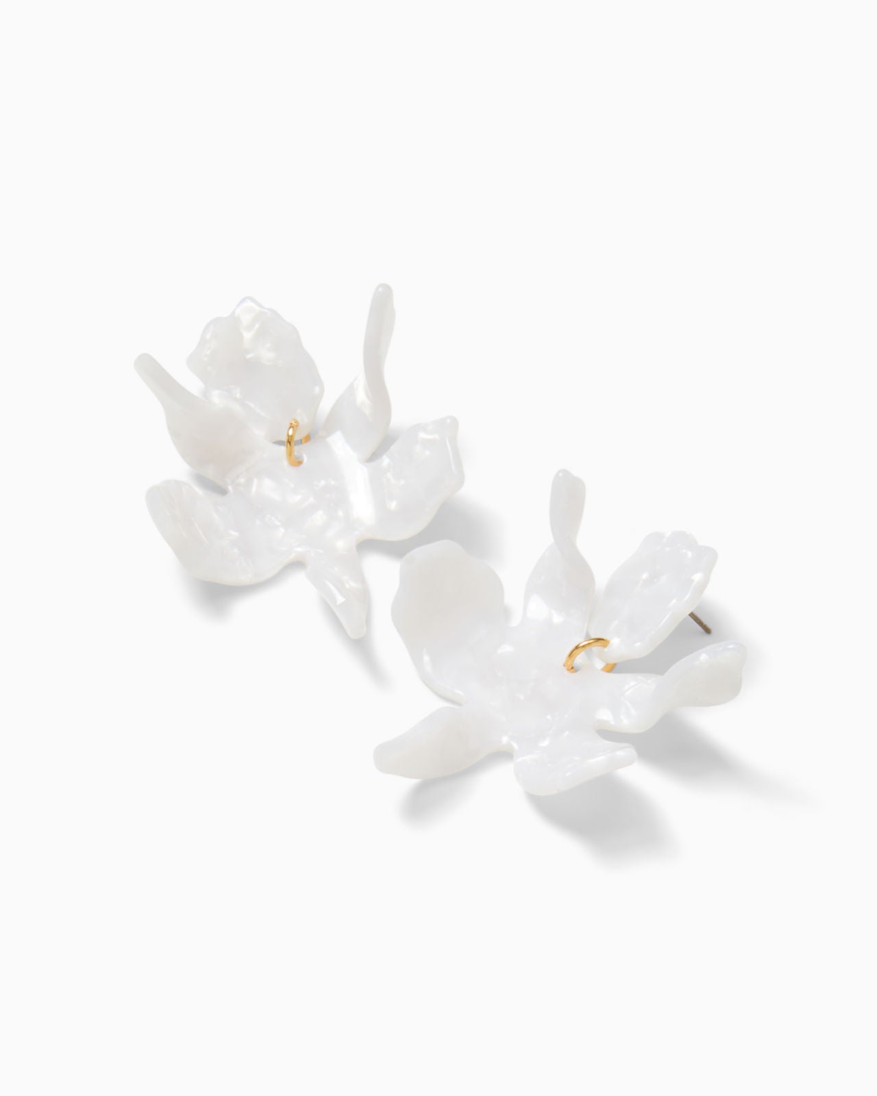 GWP Lilly X Lele Lily Earrings In Resort White