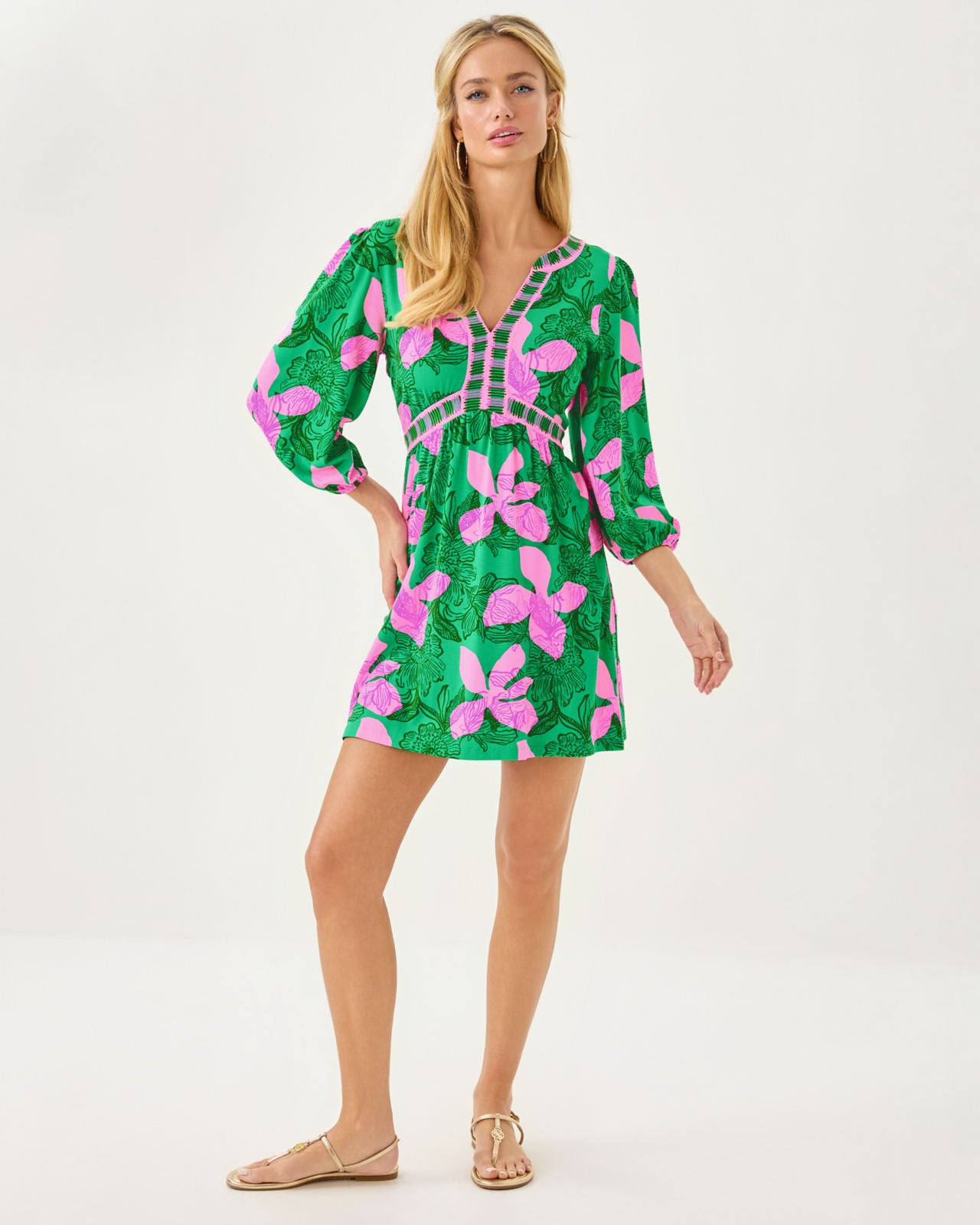 (取寄) リリー ピュリッツァー レディース エッタ V-ネック Pulitzer women Loves Women's Resort Wear, Dresses & Swimwear | Lilly Pulitzer