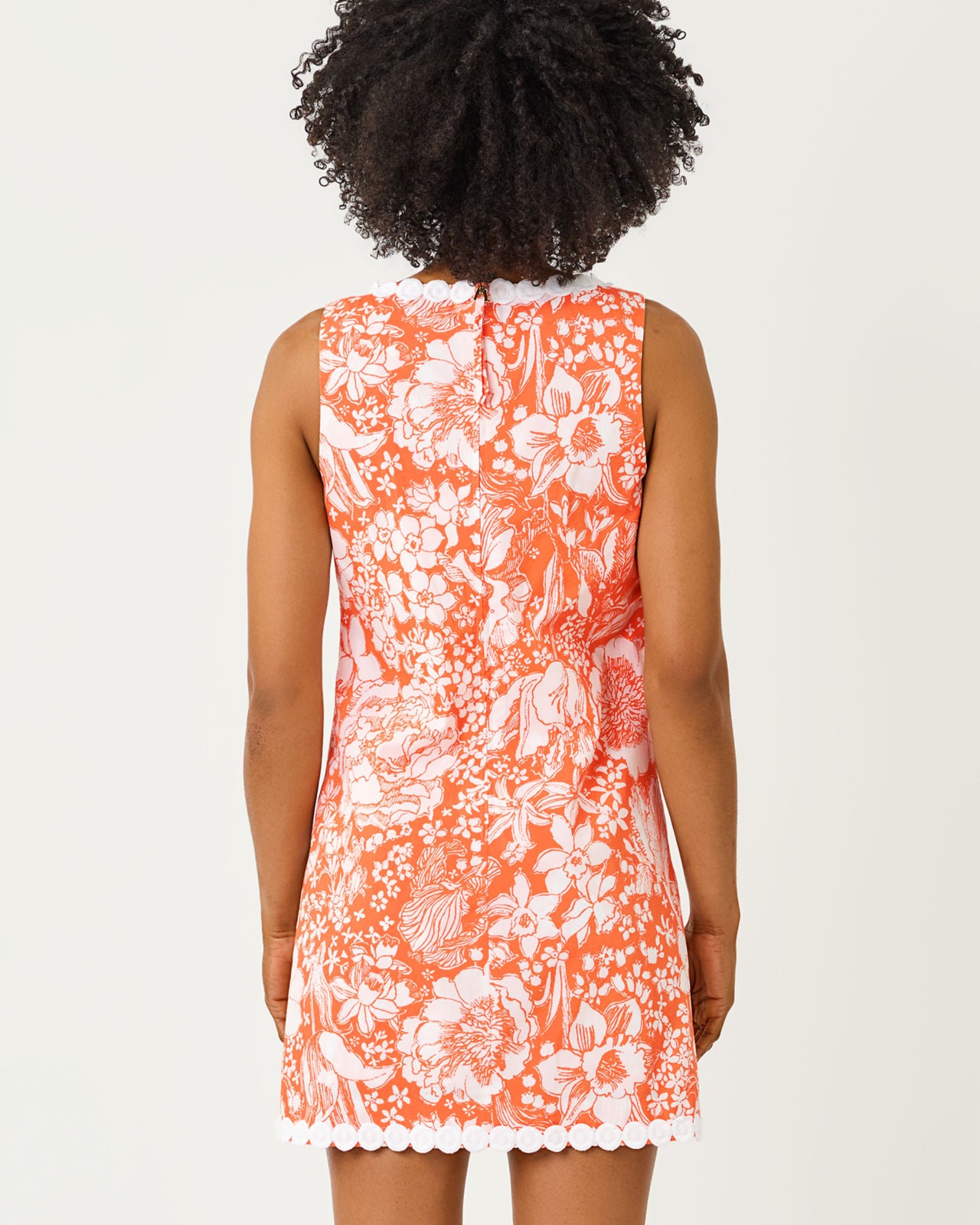 Romey Shift Romper In Budding Romance