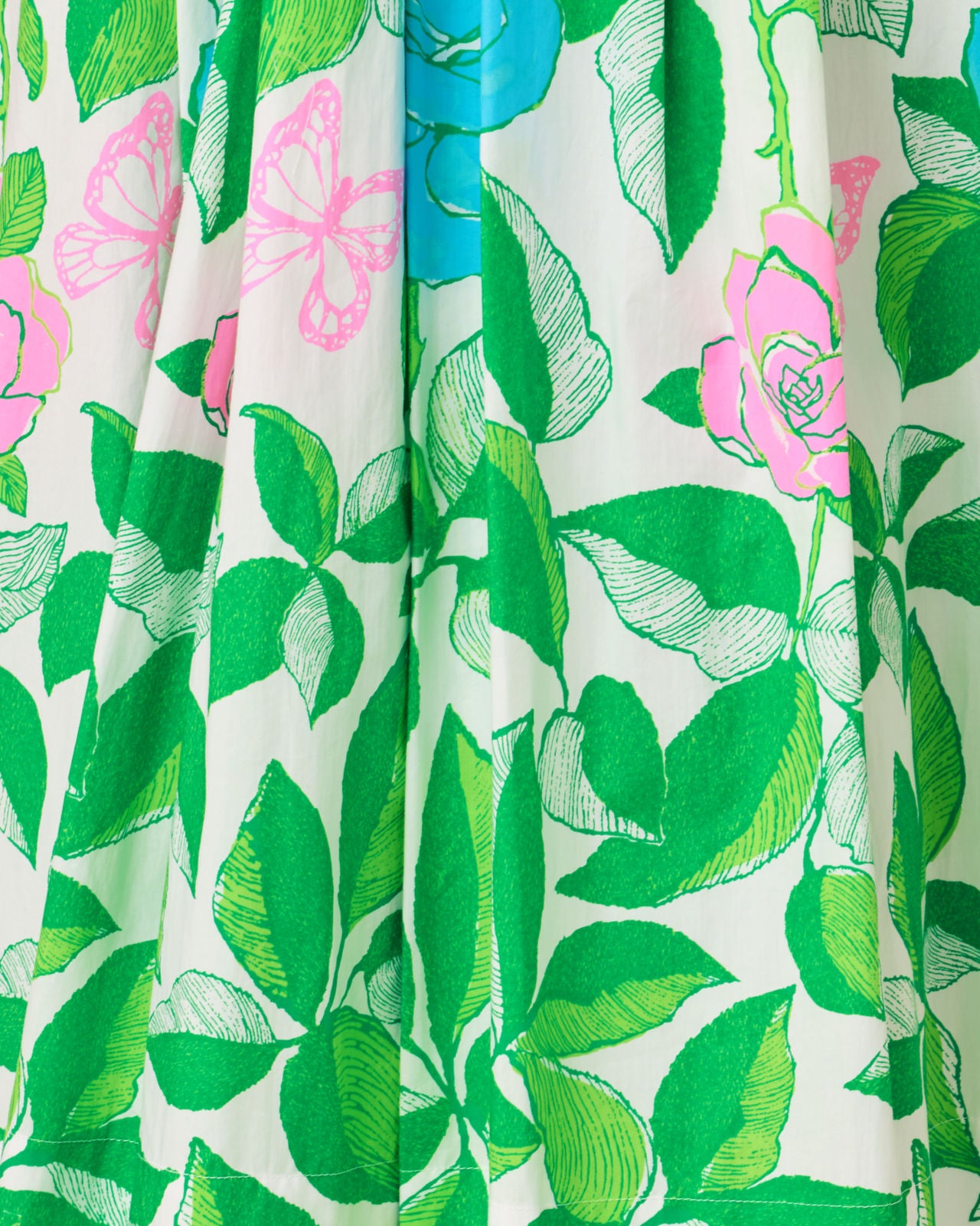 Kenni Midi Dress In Multi Rose Bud