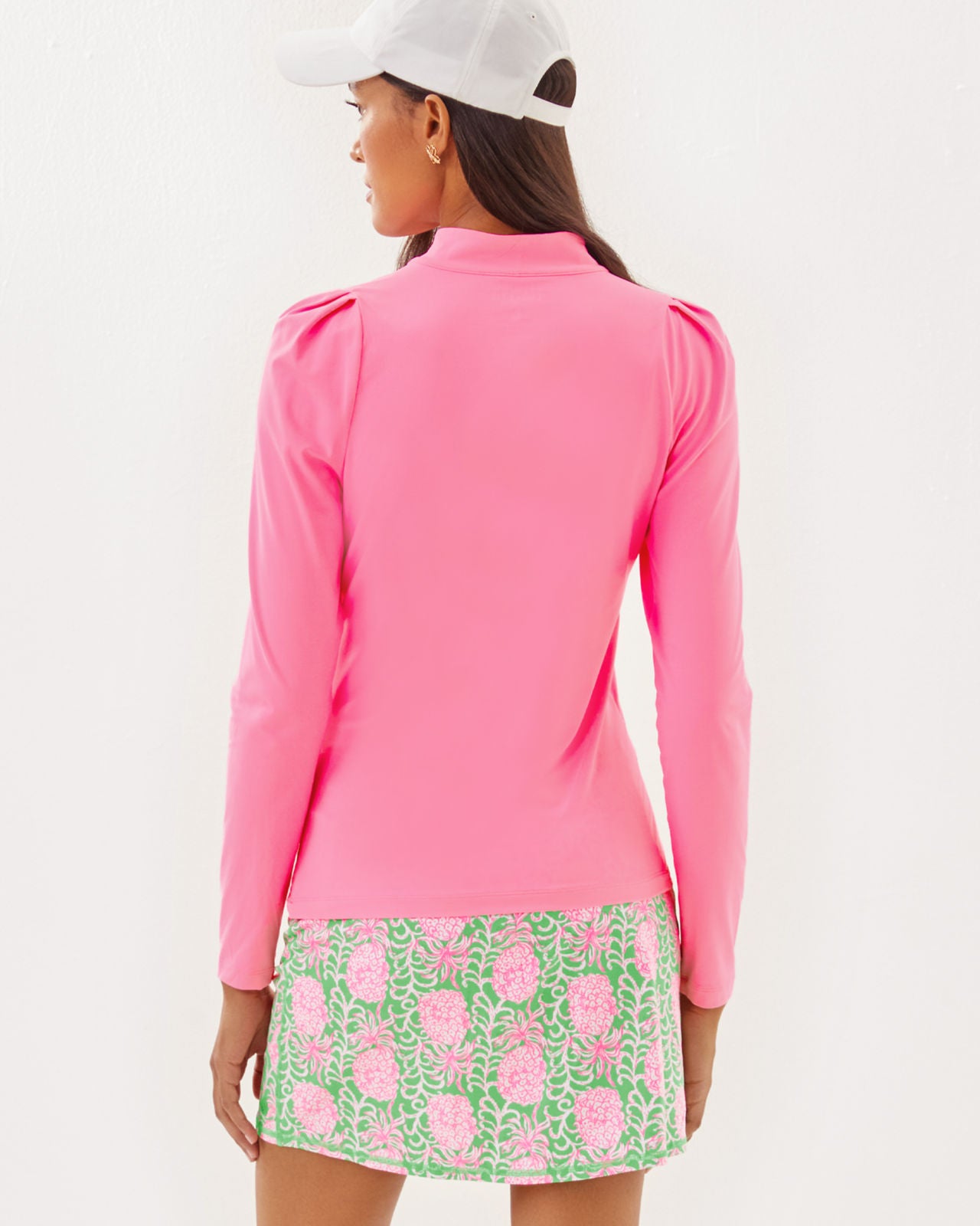 Sania Half Zip Upf 50+ in Rousseau Pink