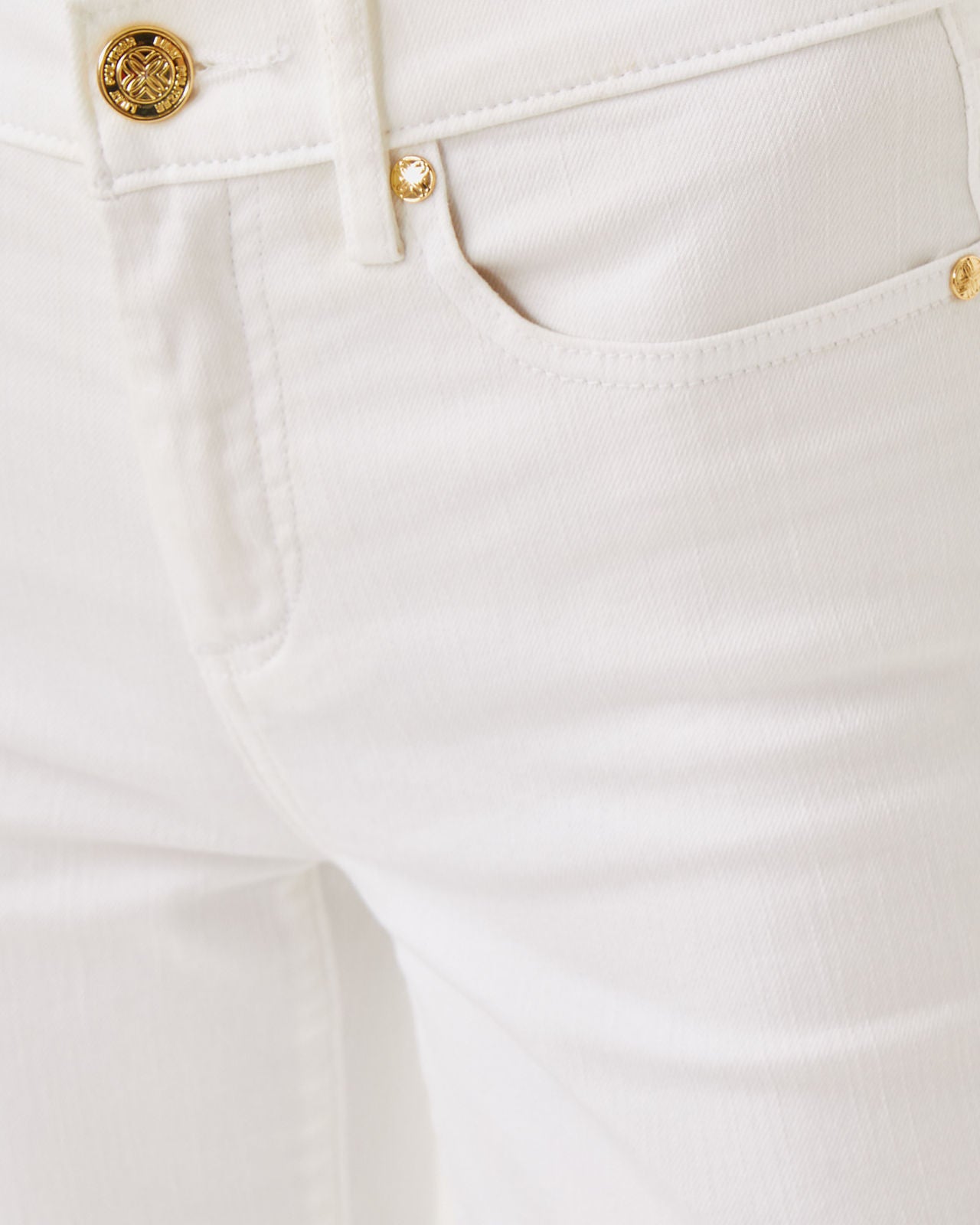 South Ocean High Rise Skinny Jeans in Resort White