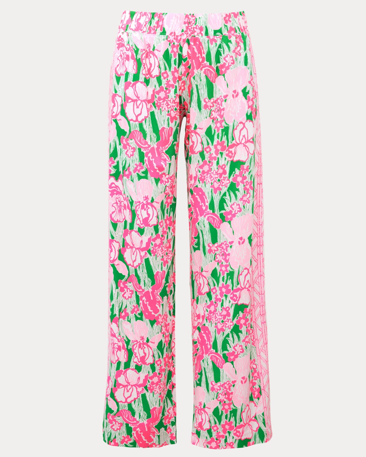 Bal Harbour Stretch Palazzo Pant In Putting Green Hannah