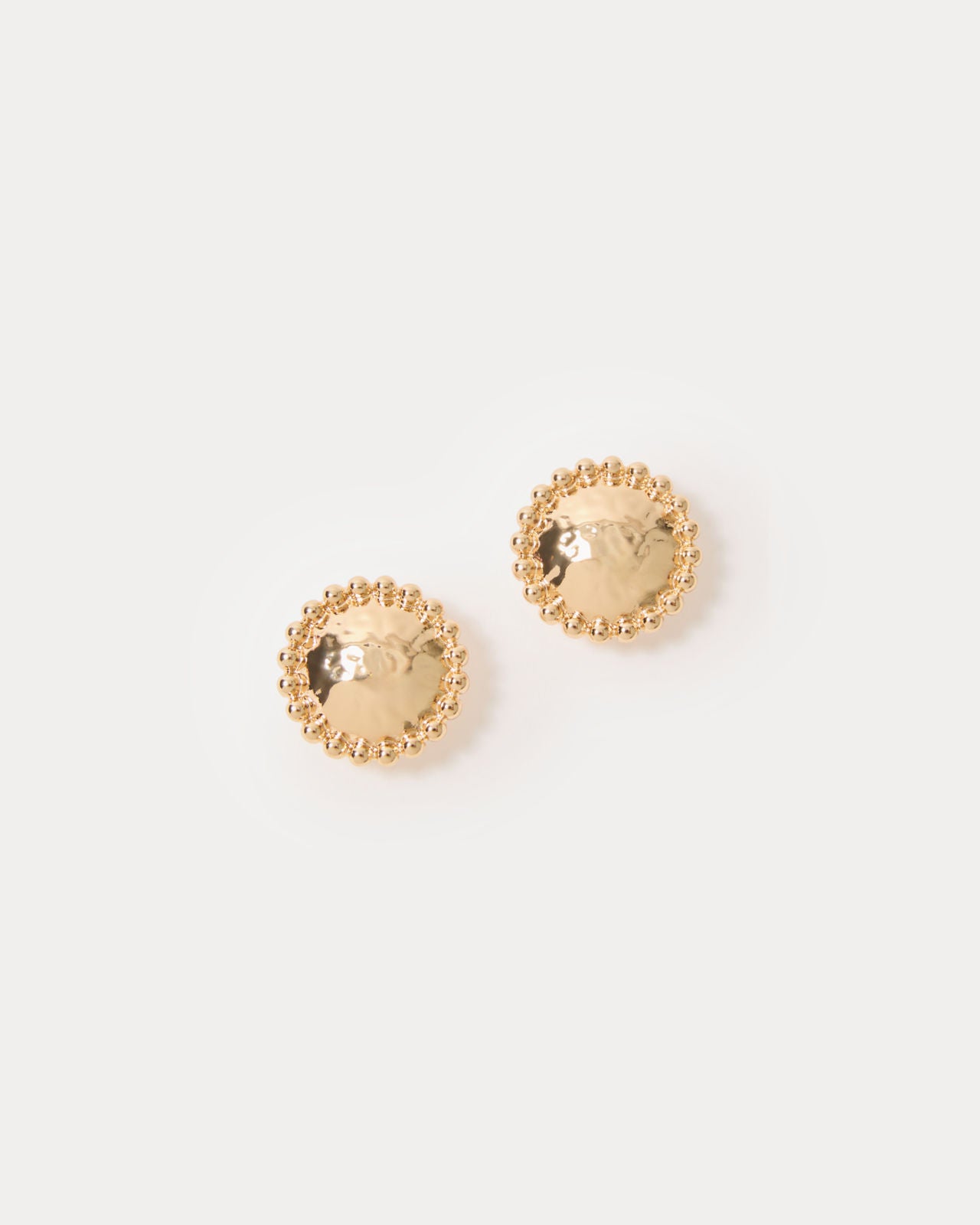 Via Del Mar Earrings in Gold Metallic