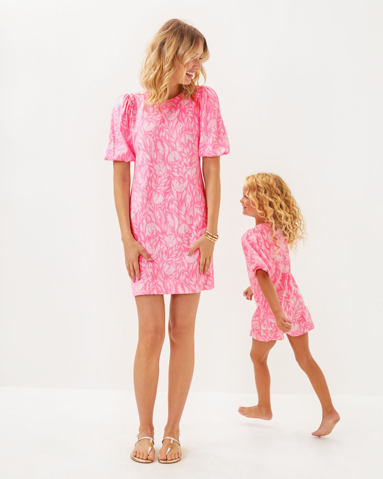 Mini Mercer Dress in Rousseau Pink Tulip To Tango