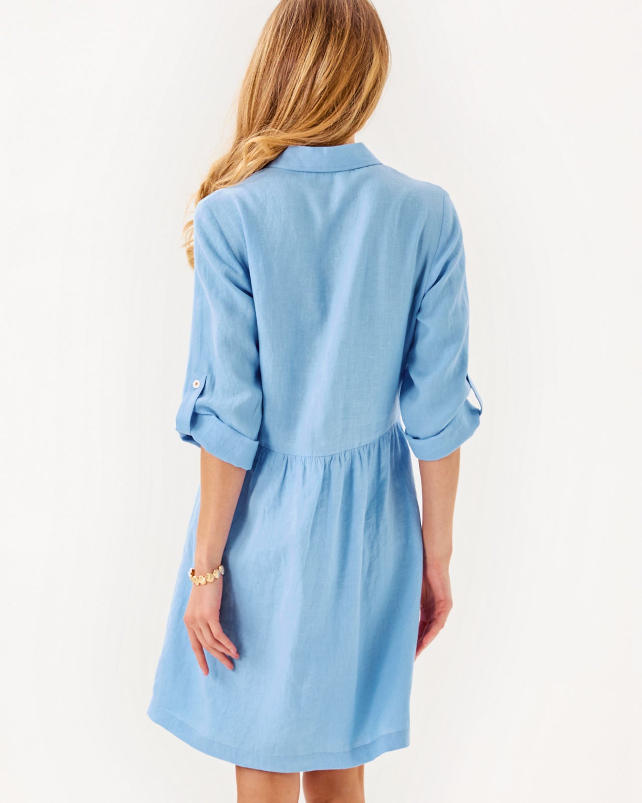 Shaela Dress In Jacaranda Blue