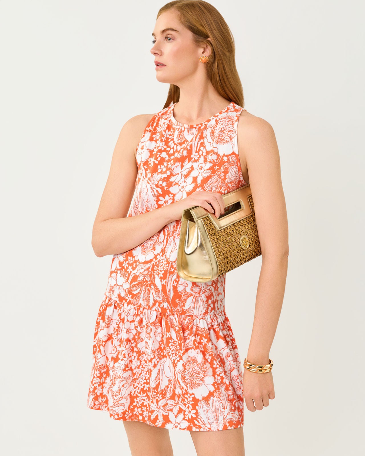 Dixi Dress In Budding Romance