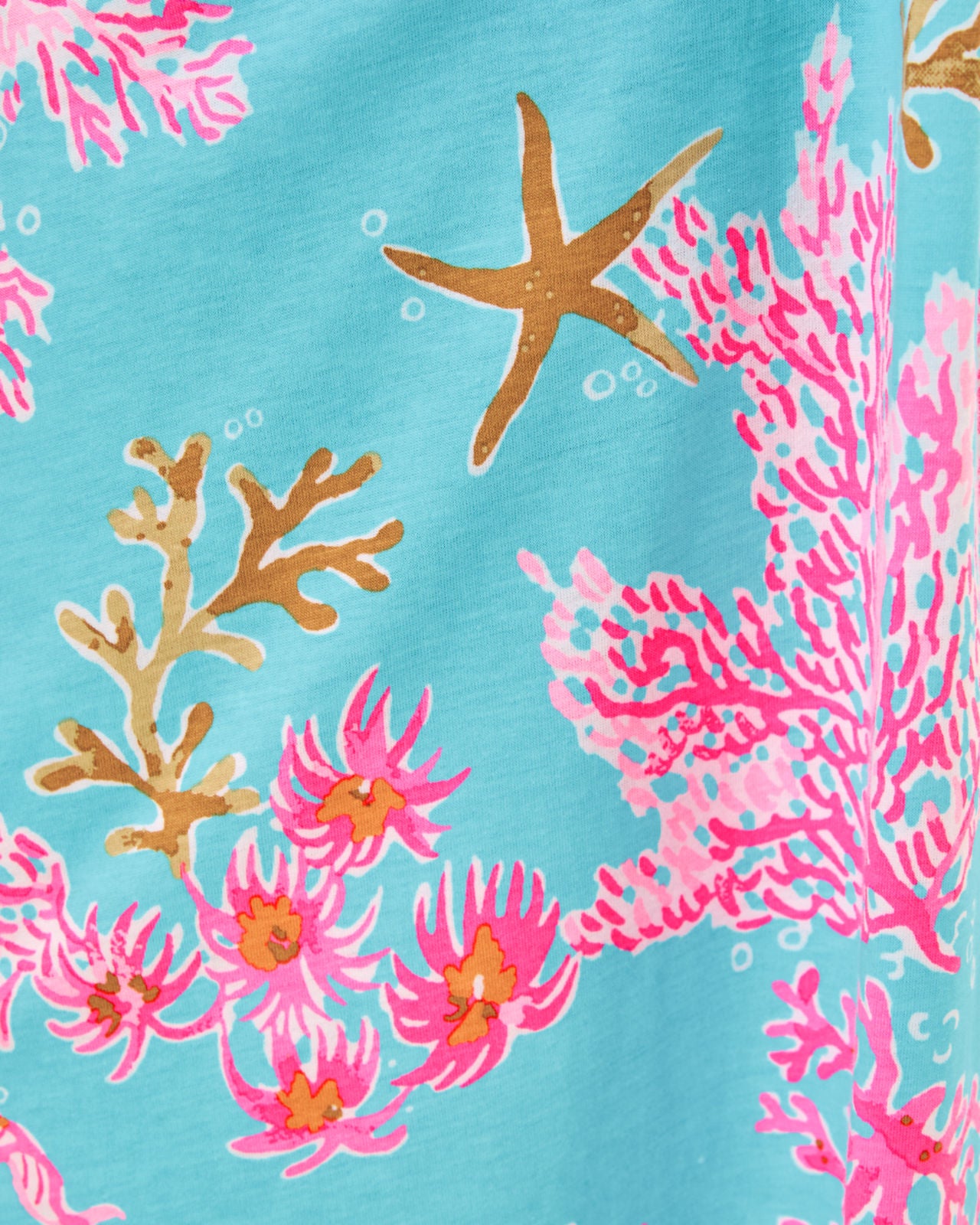 Colson Dress In Multi Royal Coral