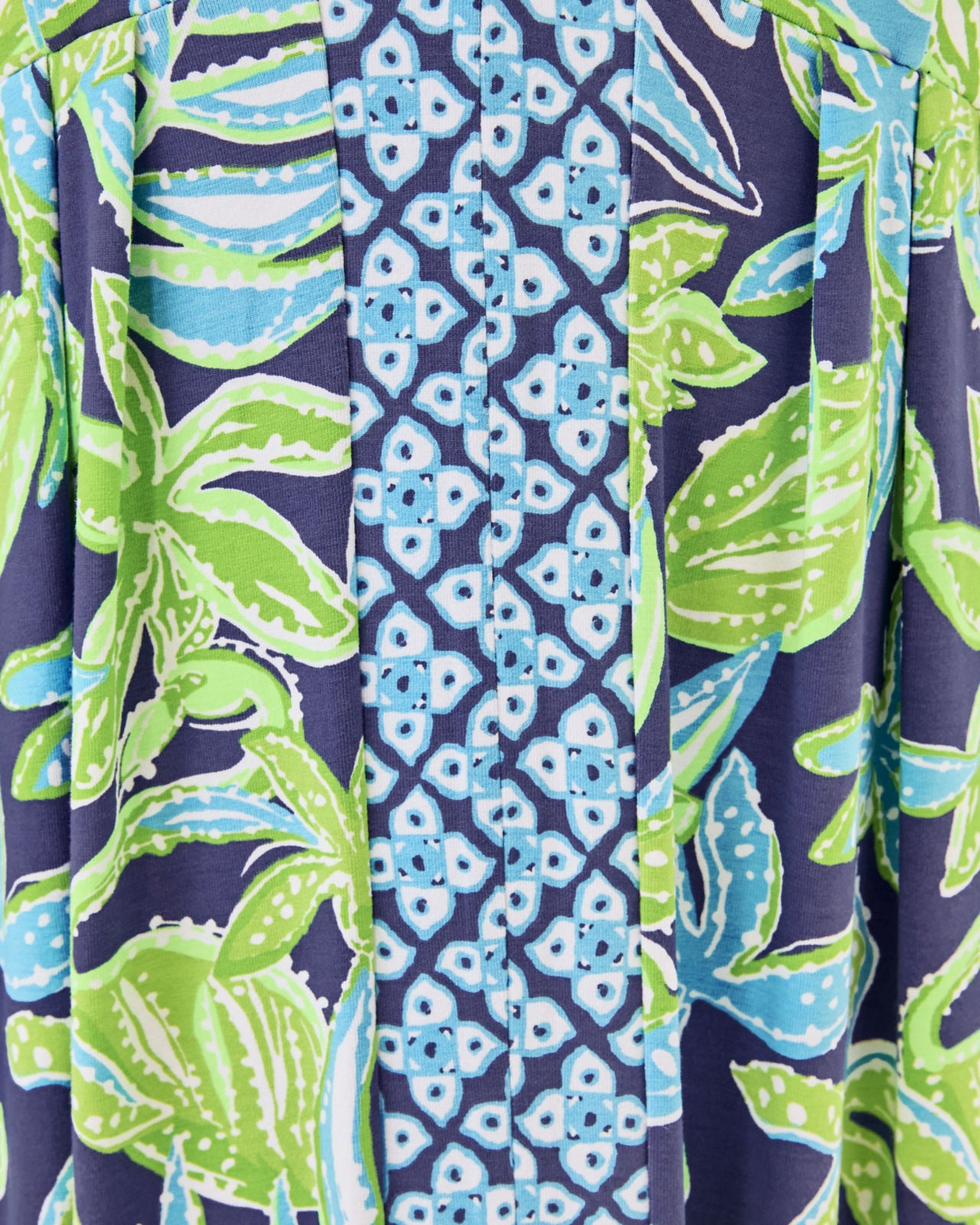 Carmilla Maxi Dress In Sapphire Pool Tropical Tango