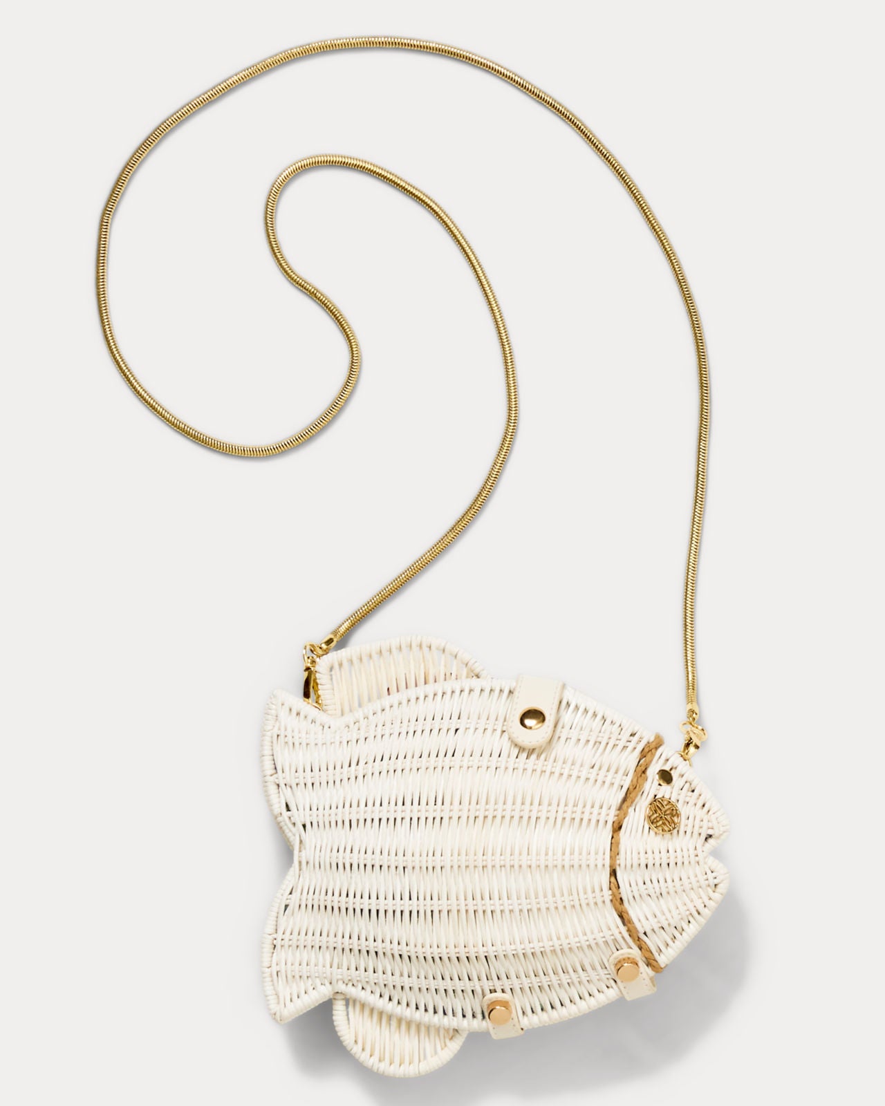 GWP Fish Crossbody In Resort White