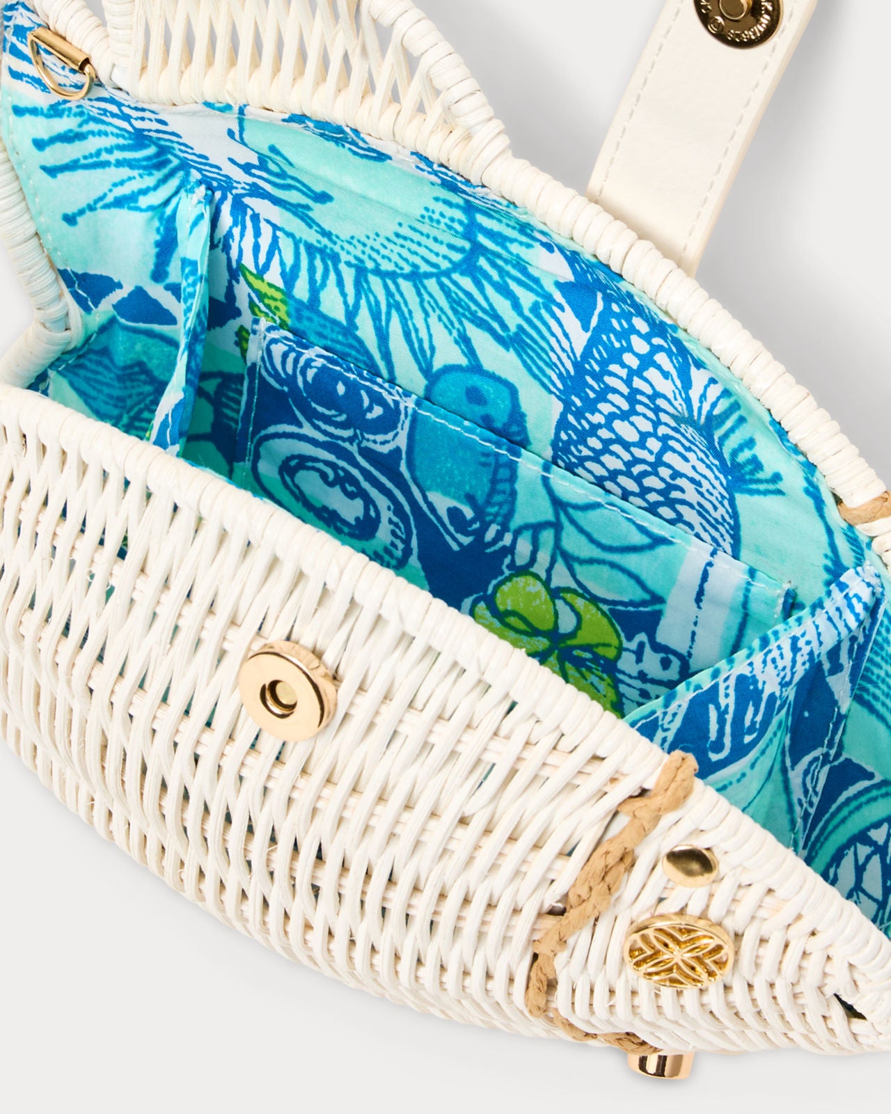 GWP Fish Crossbody In Resort White