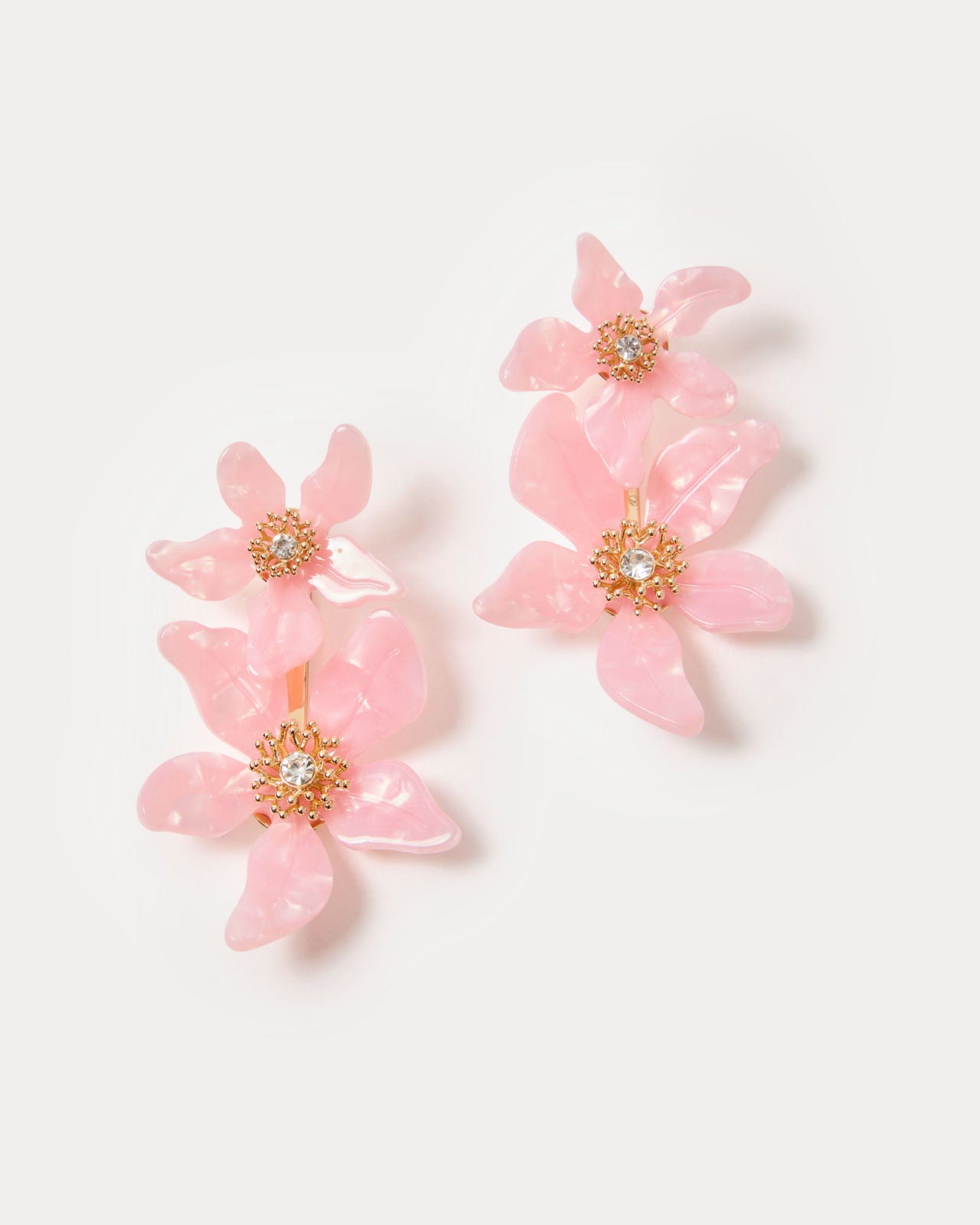 Plumes In Bloom Earrings in Pink Muse