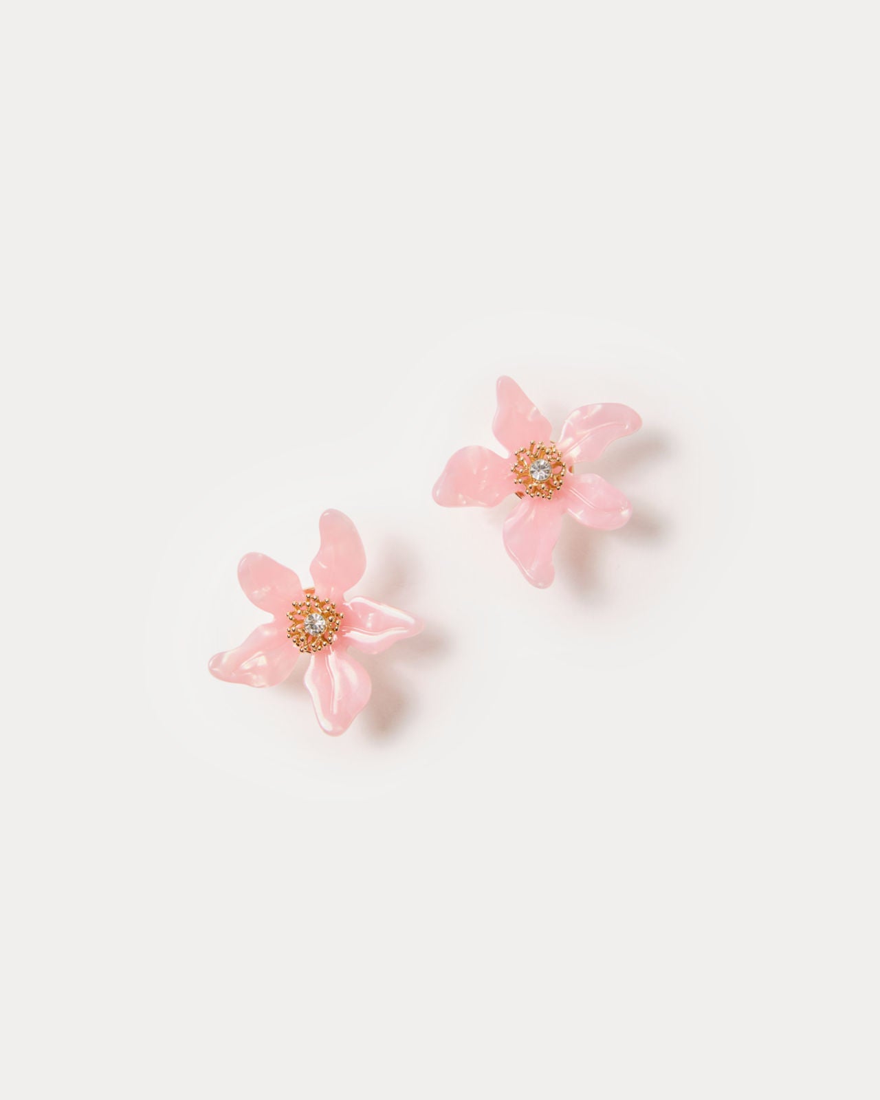 Plumes In Bloom Earrings in Pink Muse