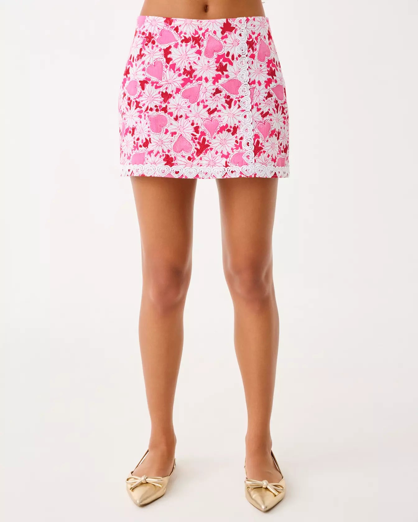 Michelina Mini Skort In Coconut Dear Heart