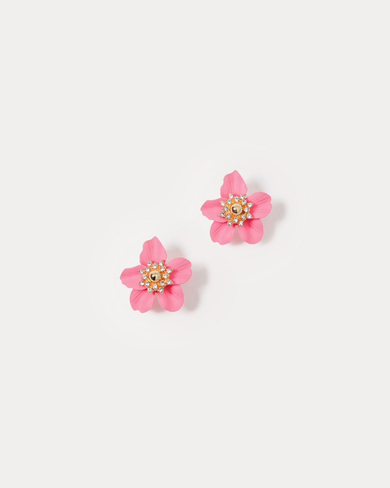 Small Orchid Earrings in Rousseau Pink