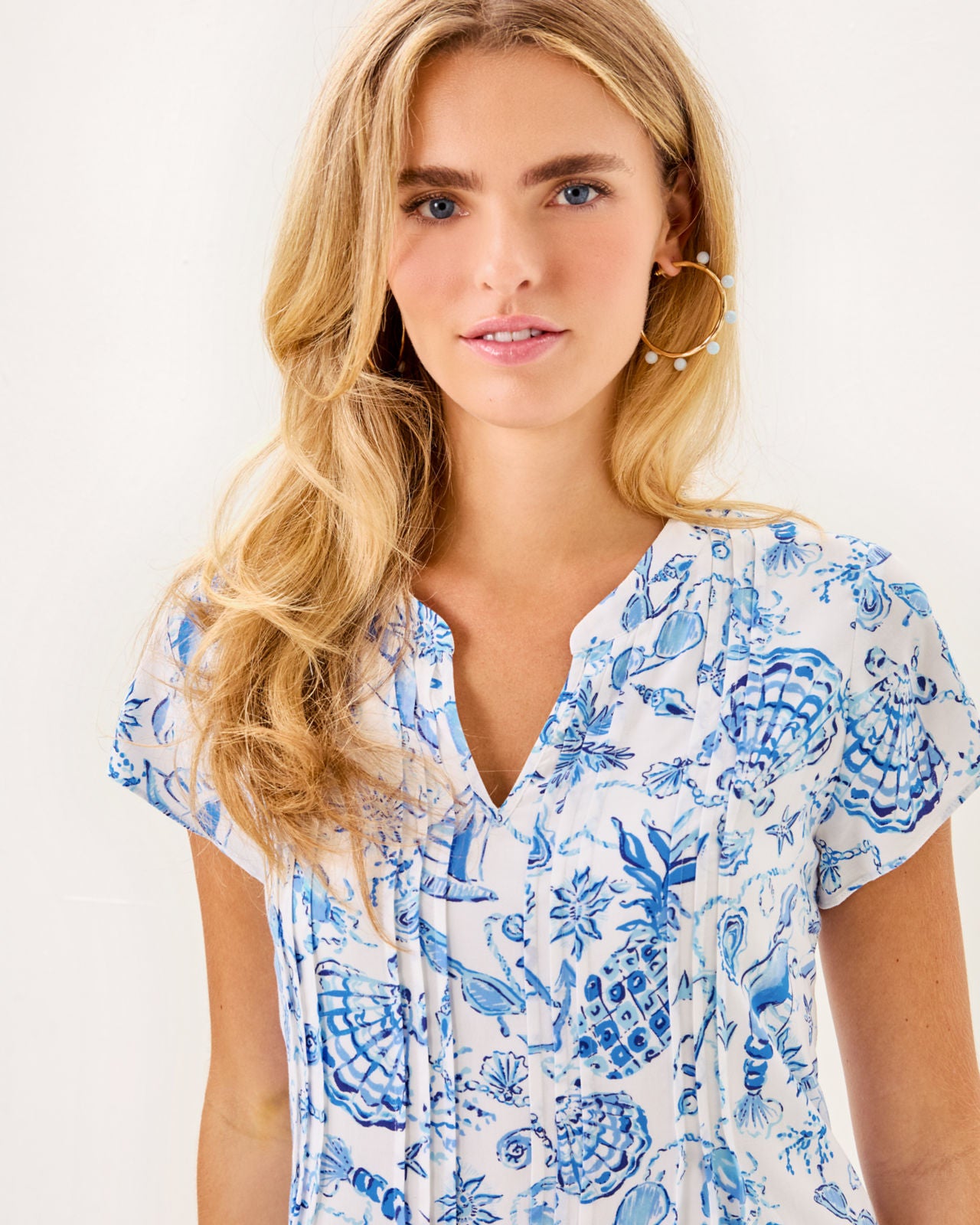 Ansella Tunic Dress In Resort White Barefoot Beachcombers