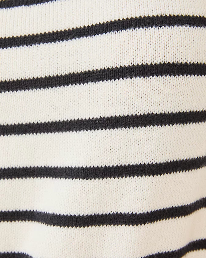 Fairley Stripe Sweater Set In Coconut Irisistable Stripe