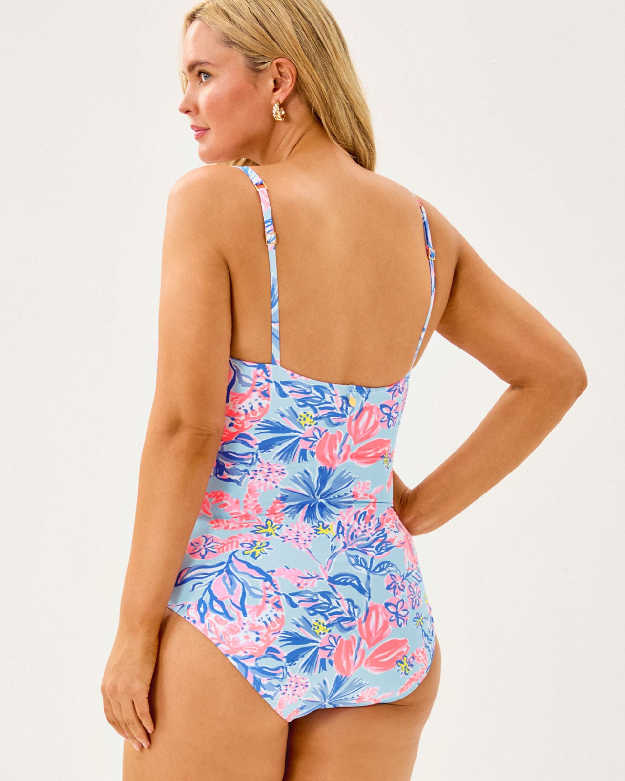 Akila One Piece In Multi Elephant Splash