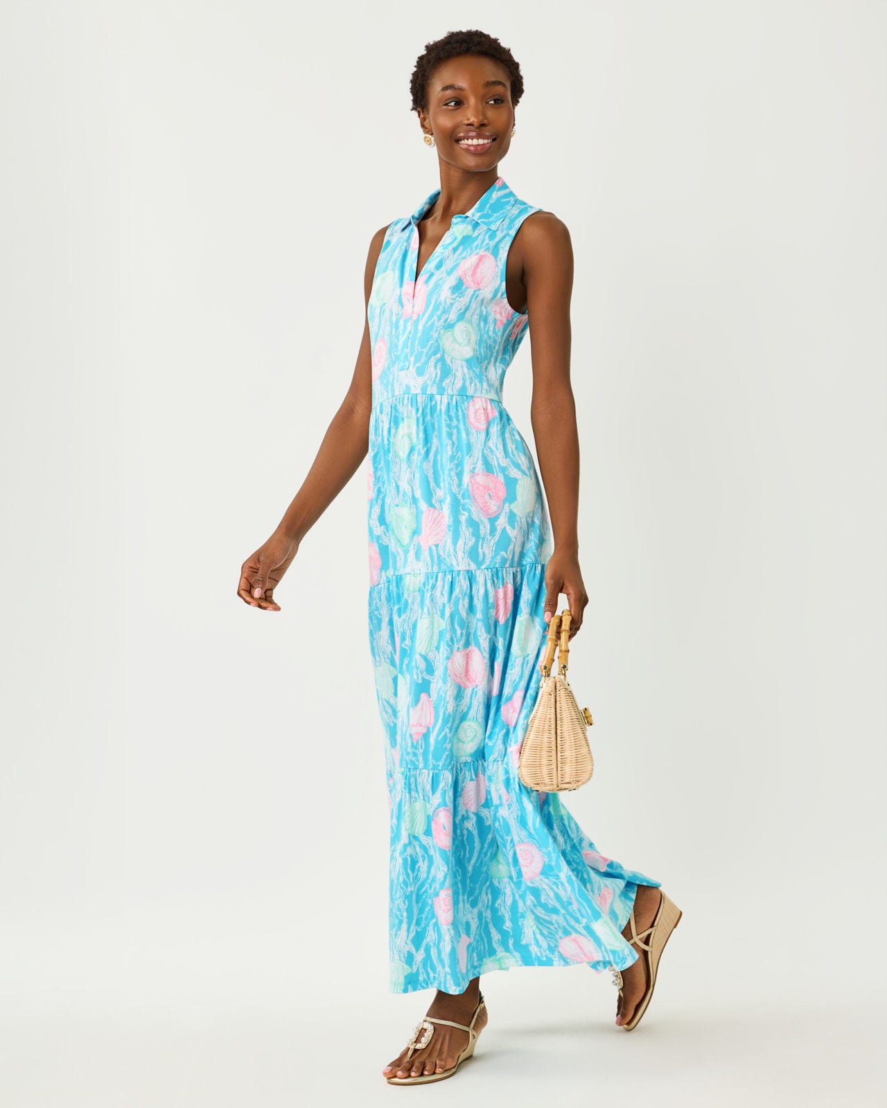 Riegan Maxi Dress In Shelden