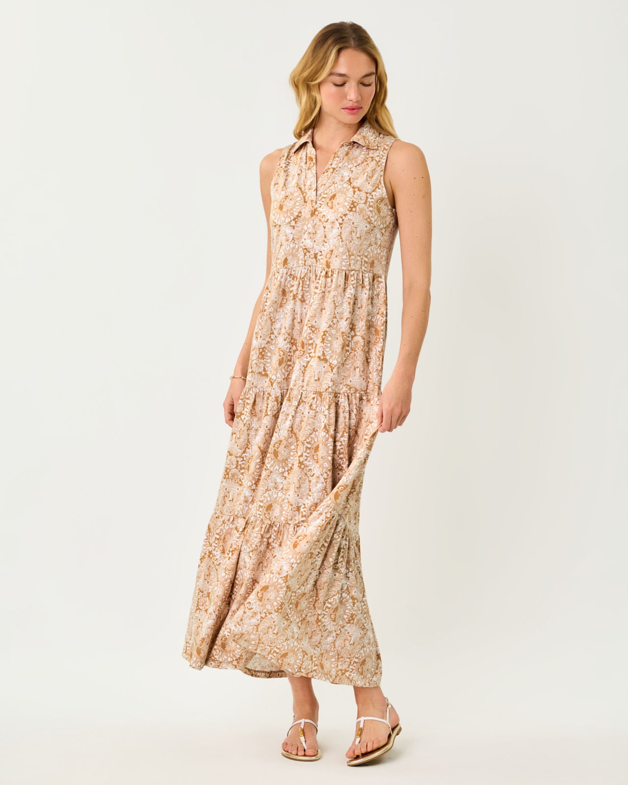 Riegan Maxi Dress In Jims Stuff