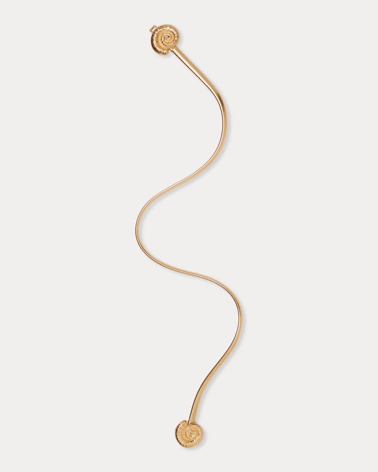 Barefoot Beachcomber Belt In Gold Metallic