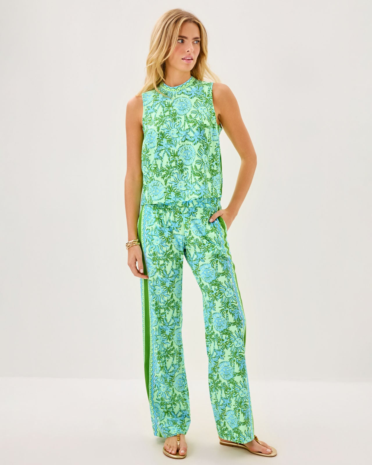 Anya Top In Cool Mint Catchin Rays