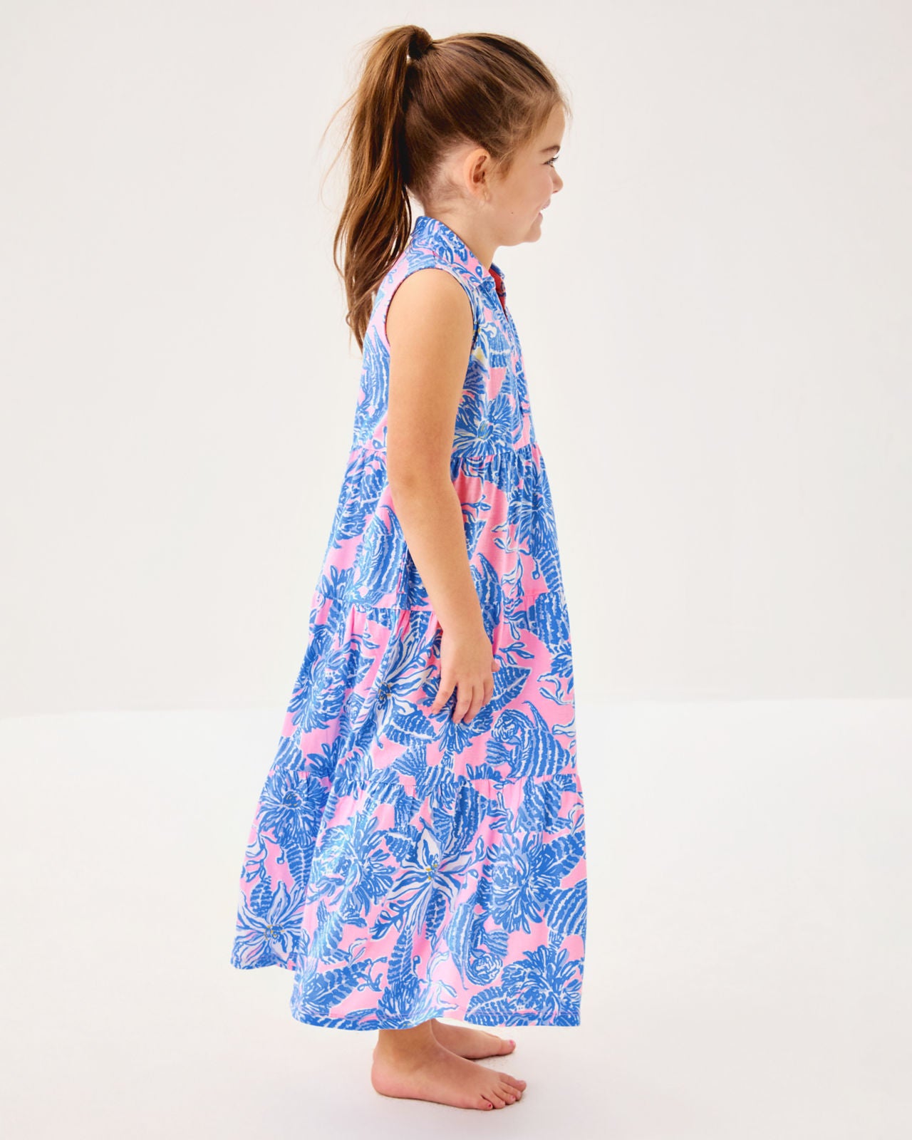 Mini Riegan Maxi Dress In Conch Shell Pink Up Scale