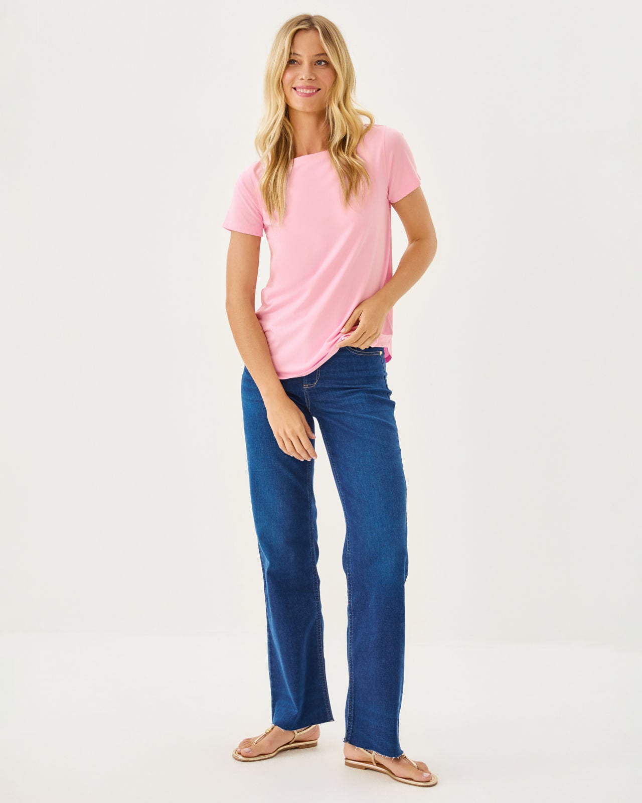 Key West Top In Conch Shell Pink