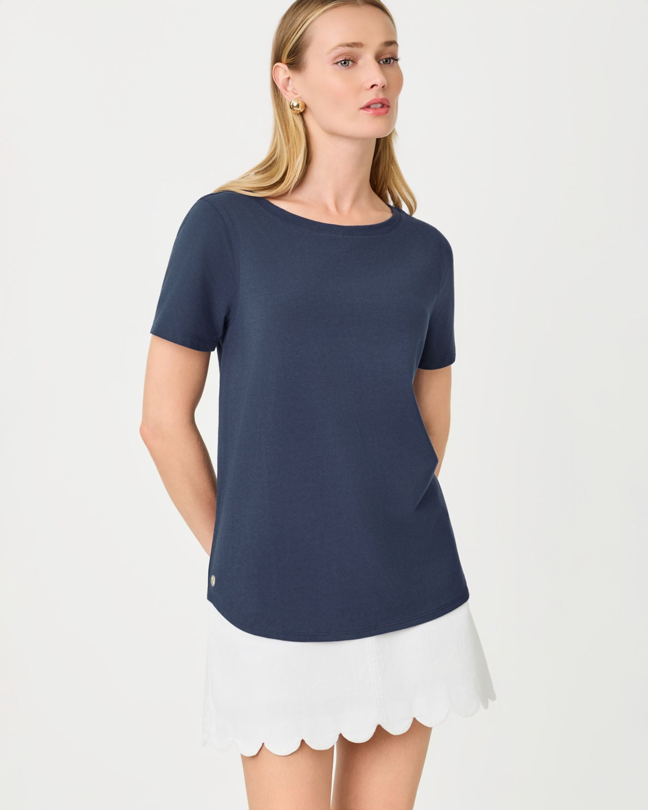 Key West Top In Low Tide Navy