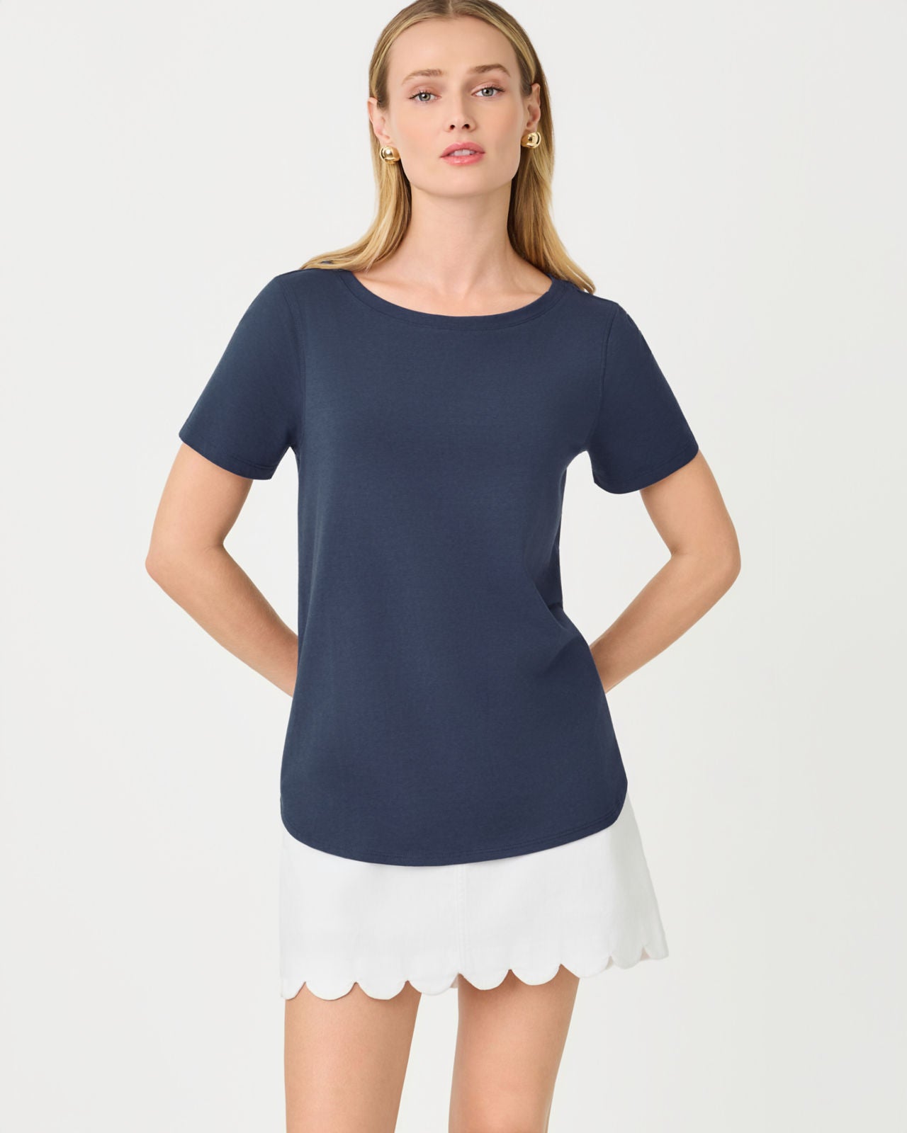 Key West Top In Low Tide Navy