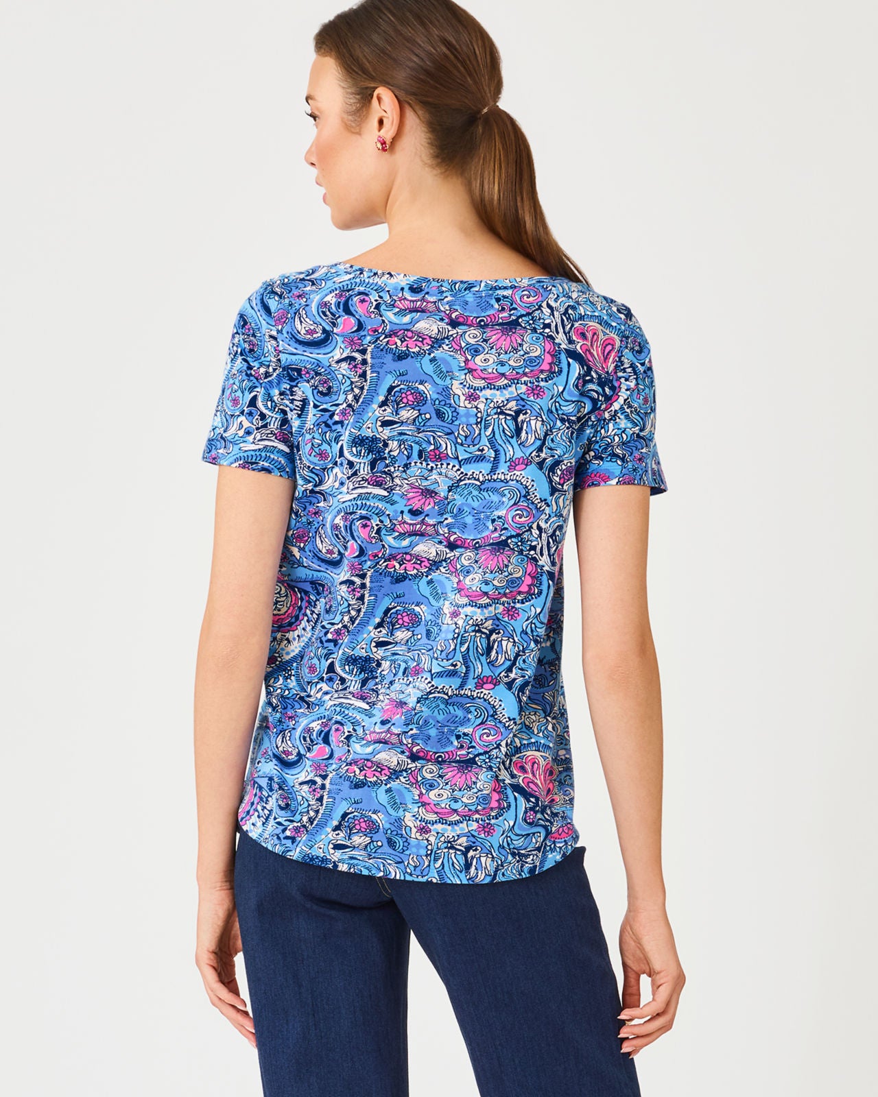 Key West Top In Paisley Parade