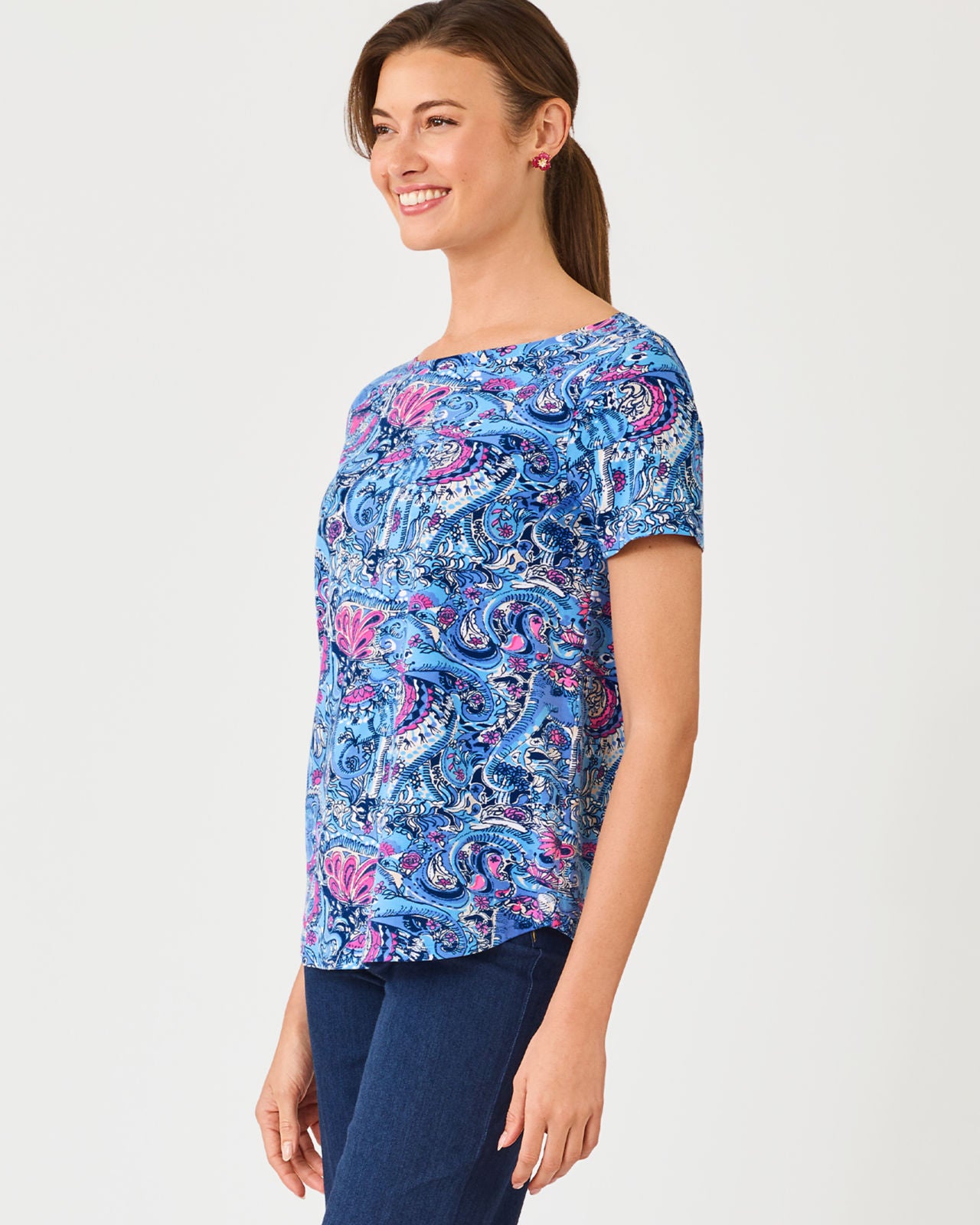 Key West Top In Paisley Parade