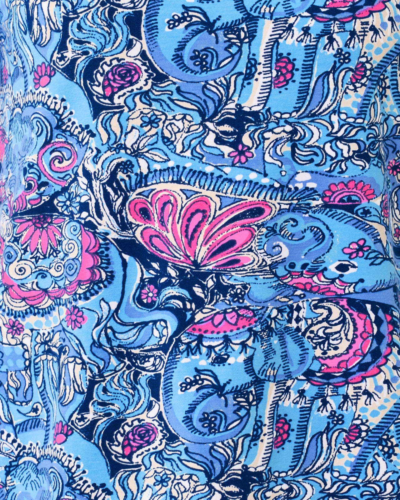 Key West Top In Paisley Parade