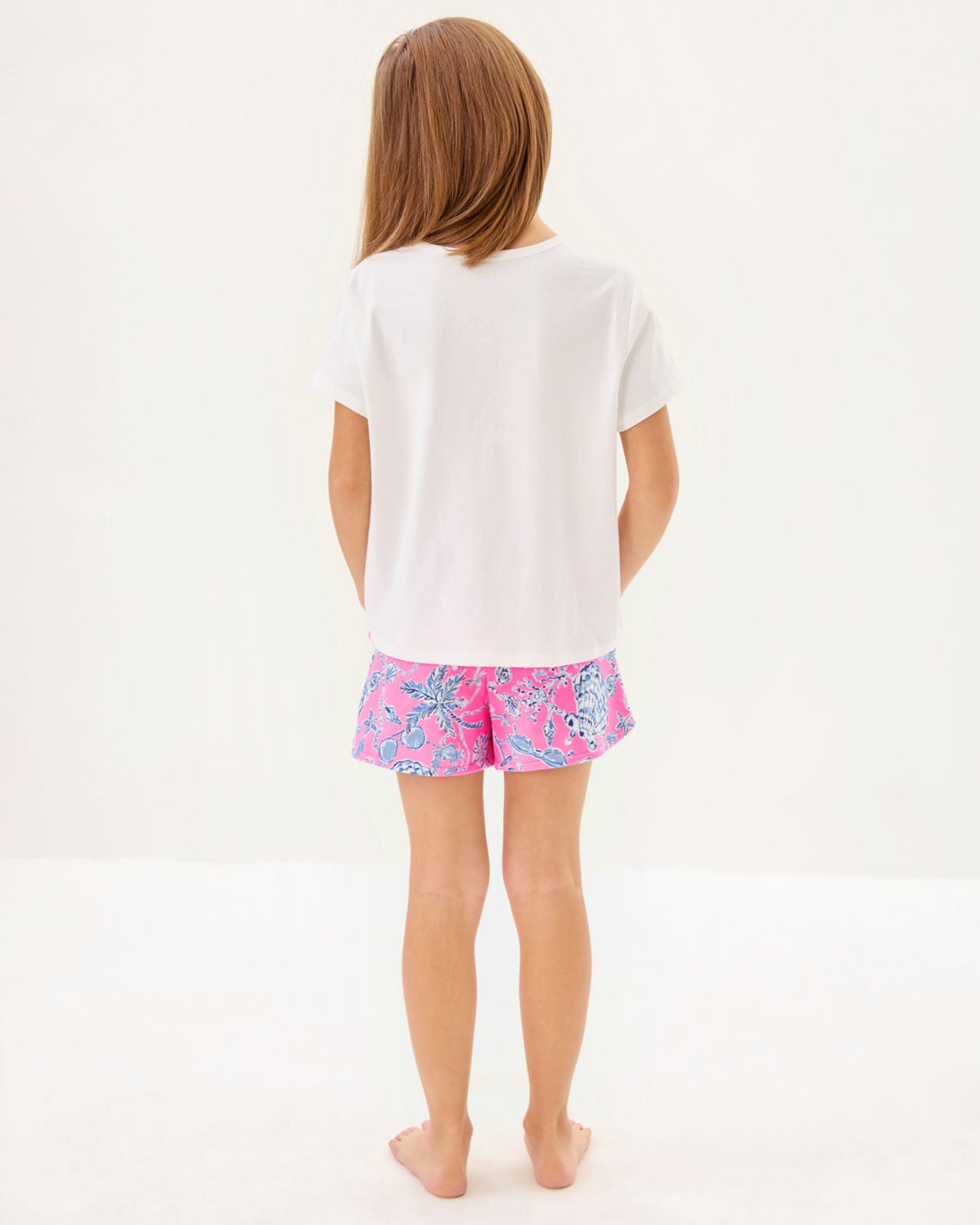 Aviette Short In Rousseau Pink Barefoot Beachcombers