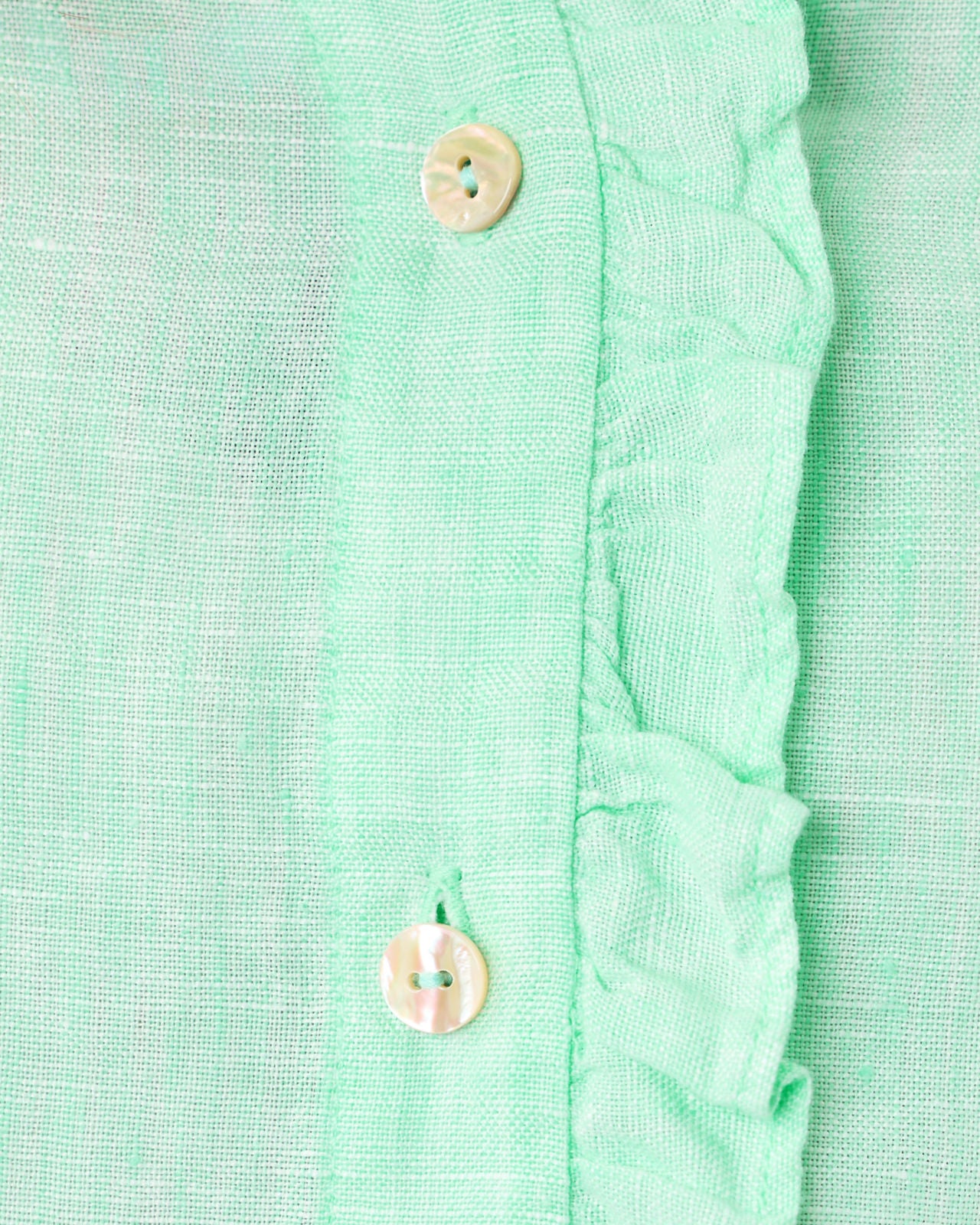 Carden Ruffle Top In Mint Condition X Resort White