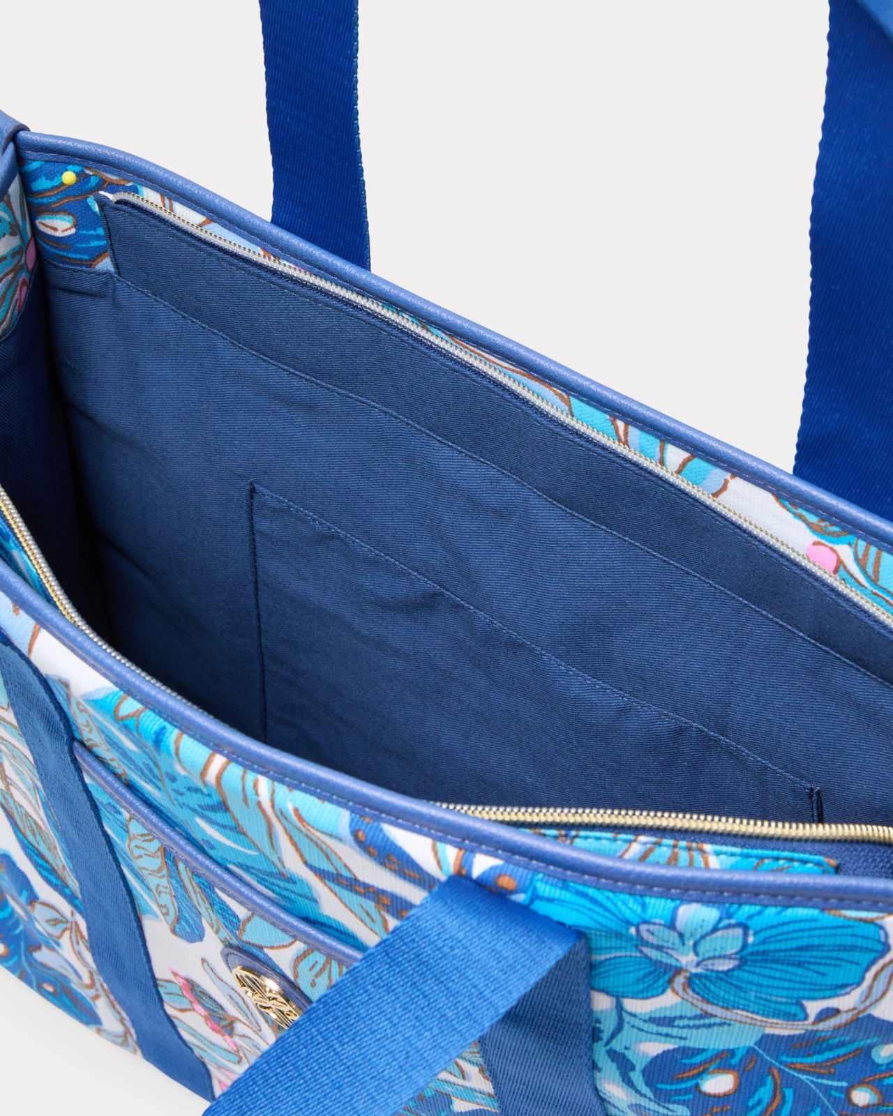GWP Tote Bag In Breezy Aqua Best Fronds Forever